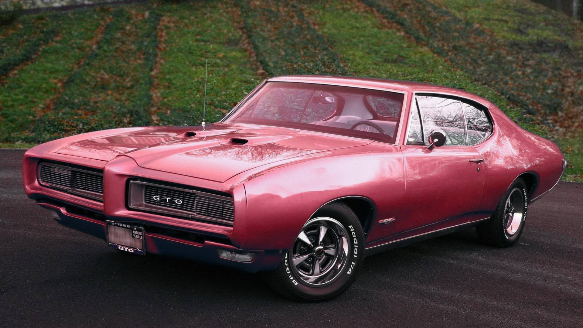 Classic Pink Pontiac Gto In High Definition