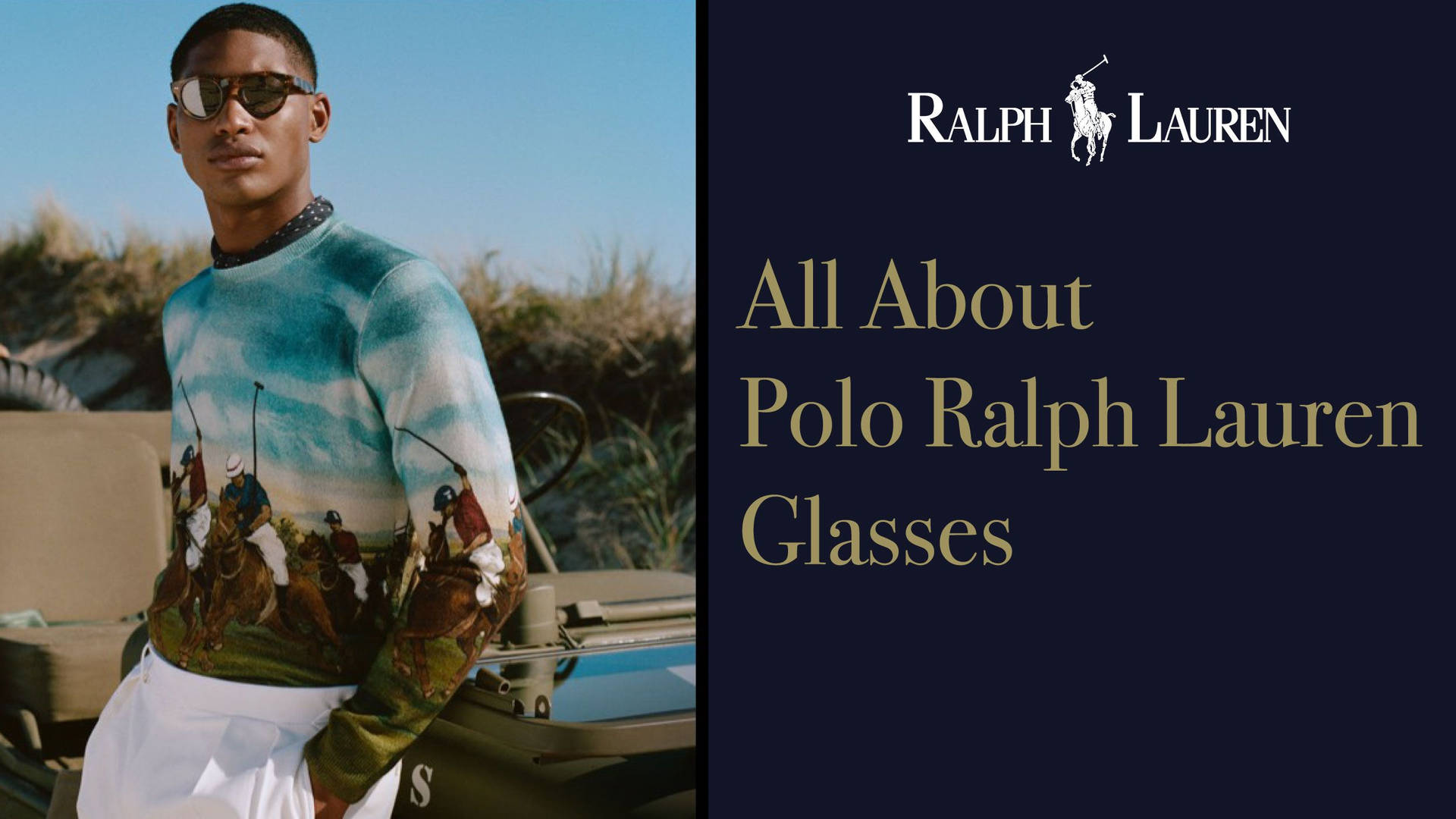 Classic Polo Ralph Lauren Logo Background