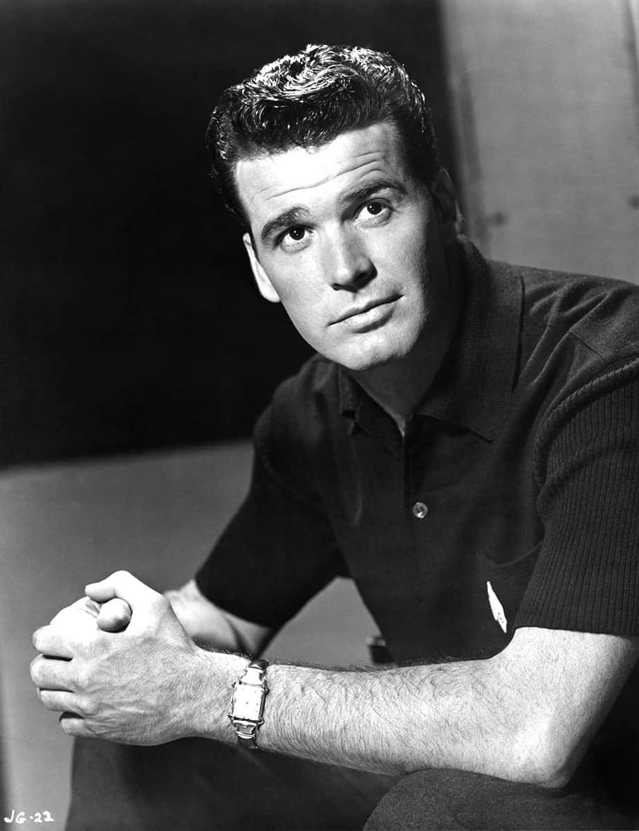 Classic Portrait Black And White James Garner Background