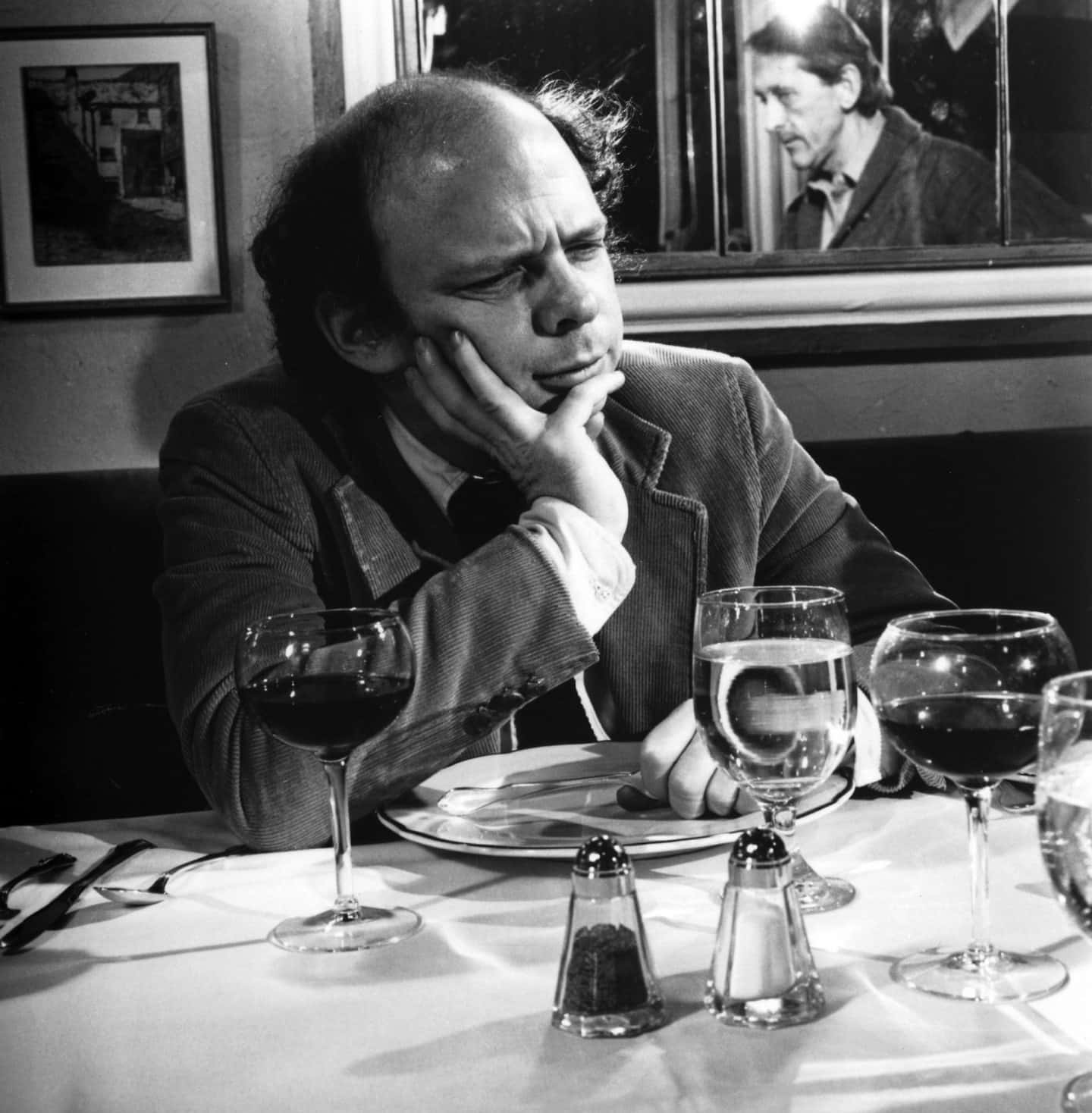 Classic Portrait Of Wallace Shawn Background
