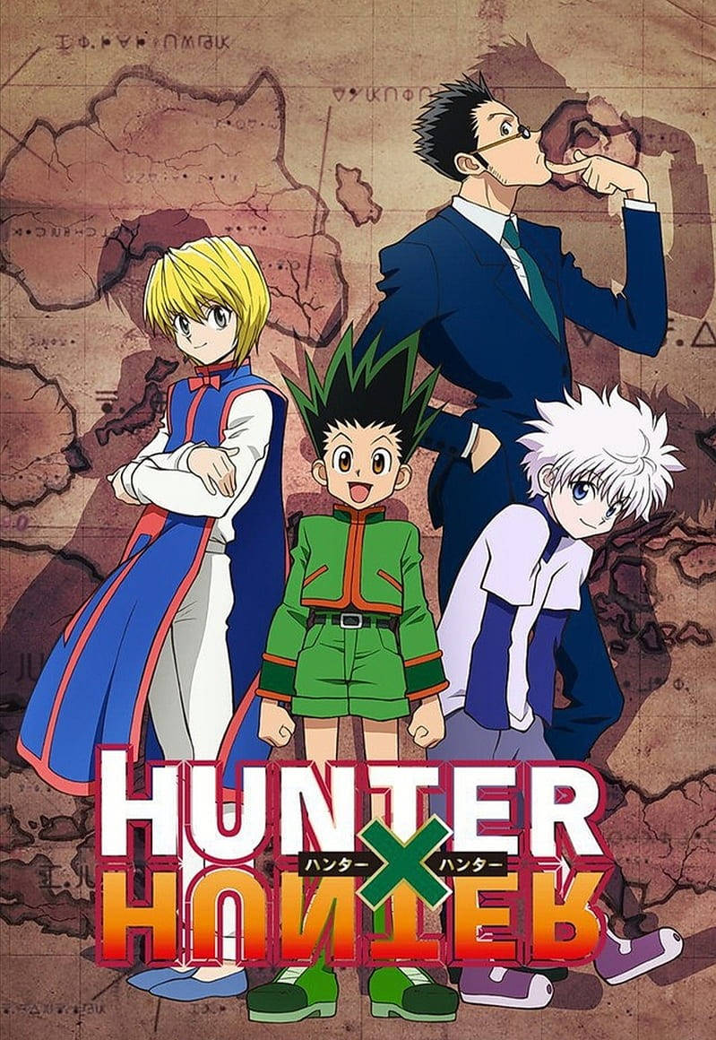 Classic Poster Of Hunter X Hunter Iphone Background