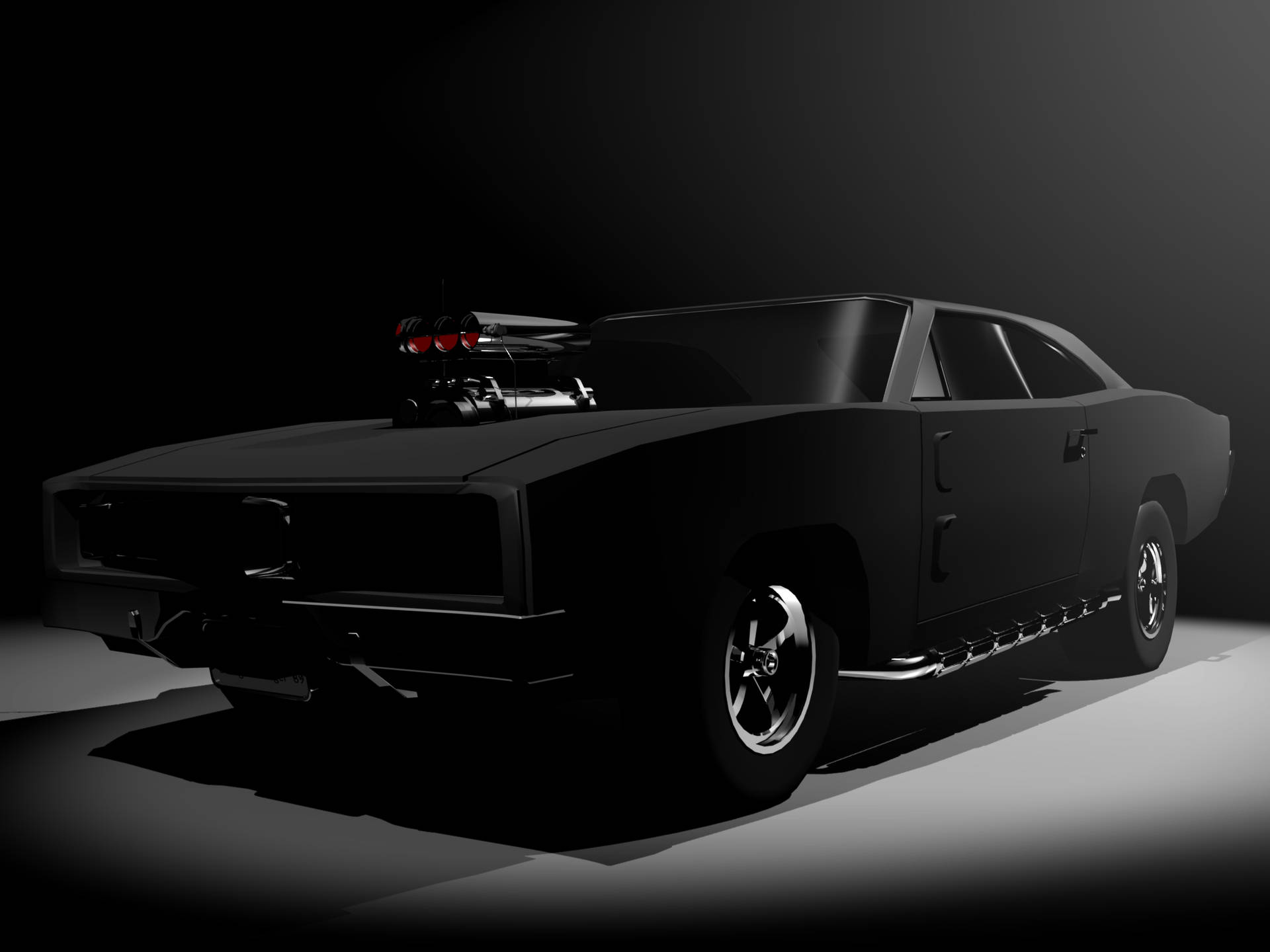 Classic Power - 1969 Dodge Charger Background