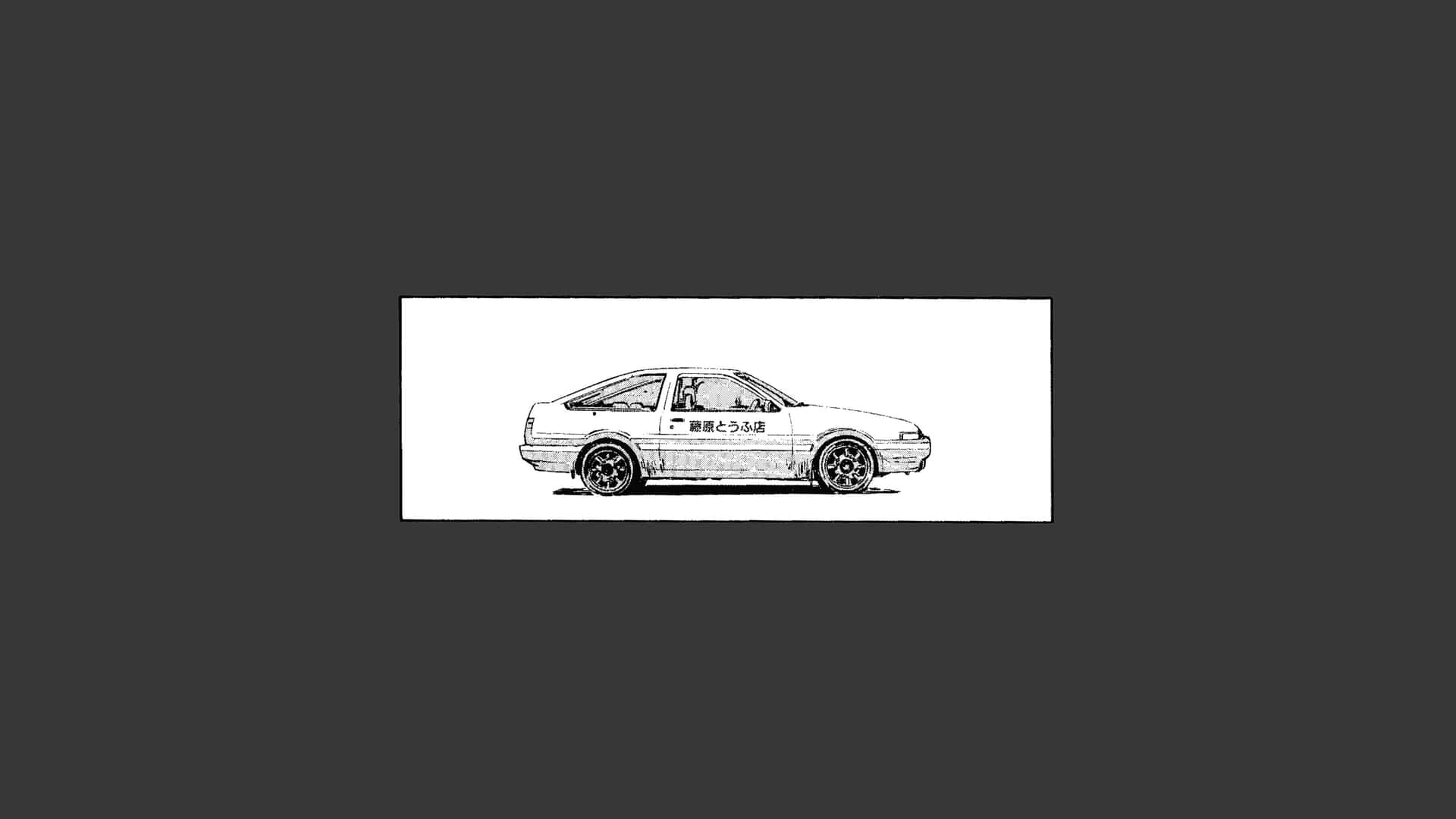 Classic Sports Car: Toyota Ae86 Background