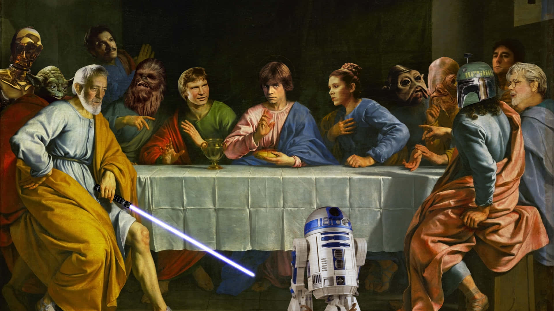 Classic Star Wars Comes To Life! Background