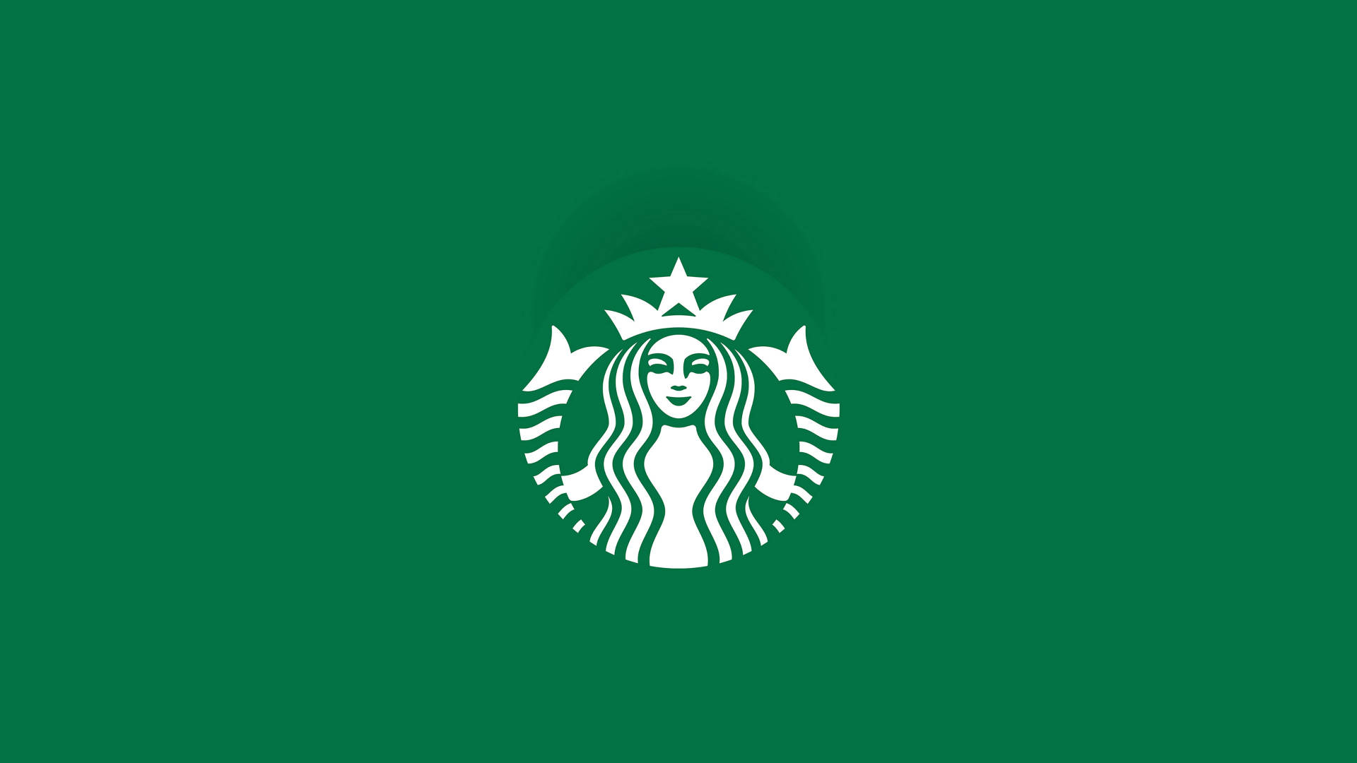 Classic Starbucks Logo Background