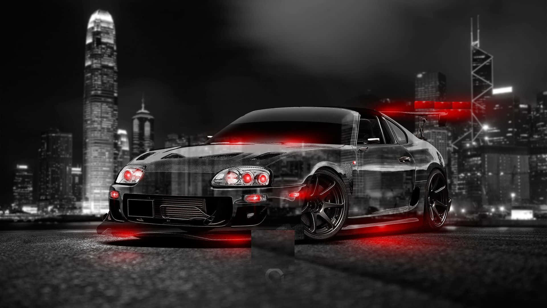 Classic Styling And Iconic Performance Power Of The Jdm Supra Background