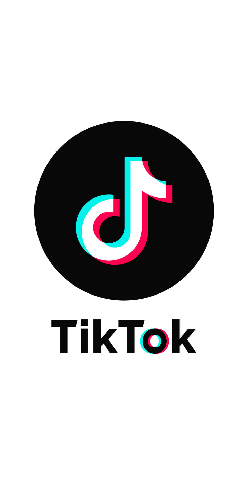 Classic Tiktok Logo Background