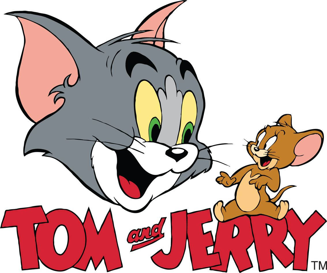 Classic Tom And Jerry Cartoon Icon Background