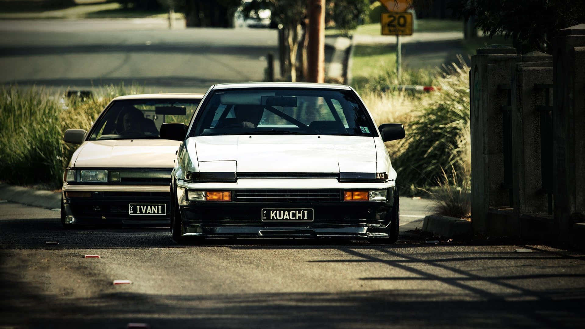 Classic Toyota Corolla Ae86 Background