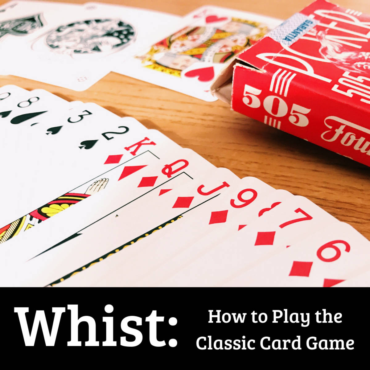 Classic Whist Card Game Setup