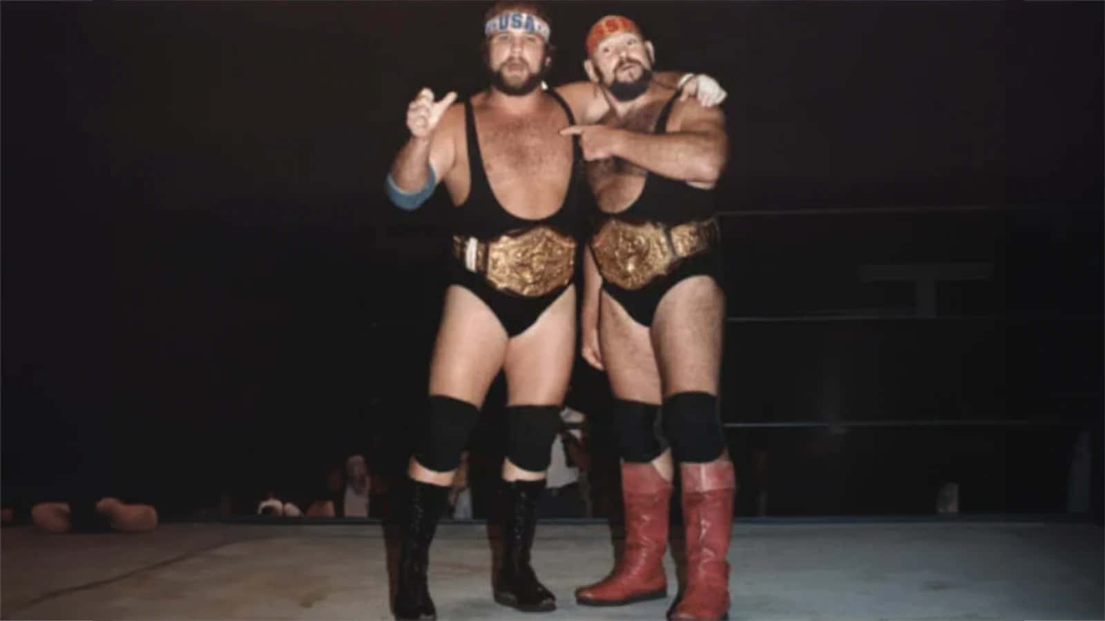 Classic Wrestling Tag Team Champions Background