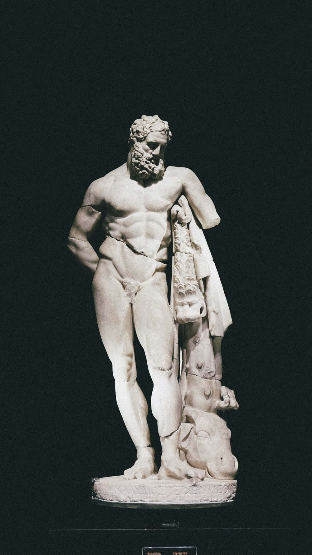 Classical Heroic Marble Statue