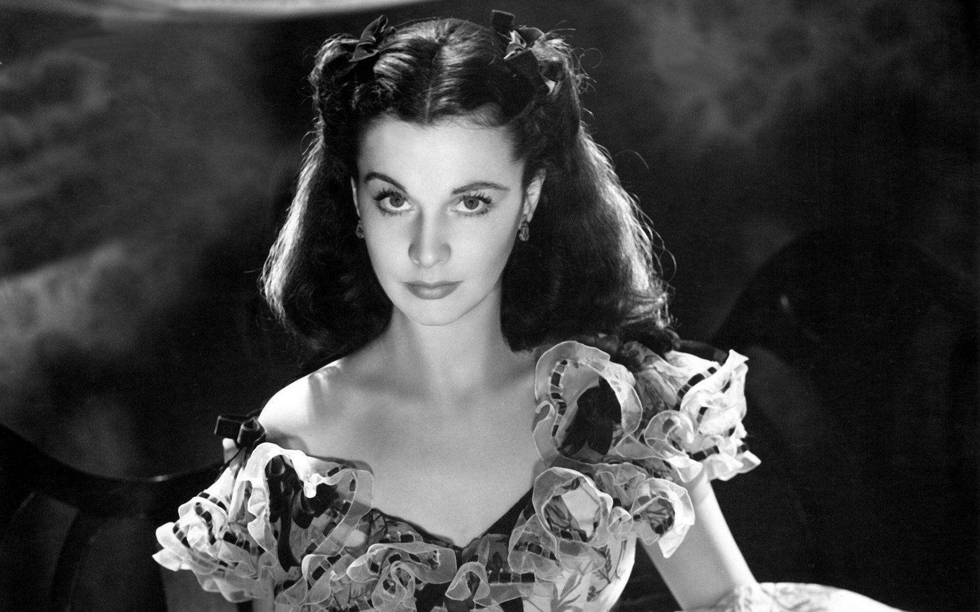 Classical Portrait Of Vivien Leigh In Gone With The Wind