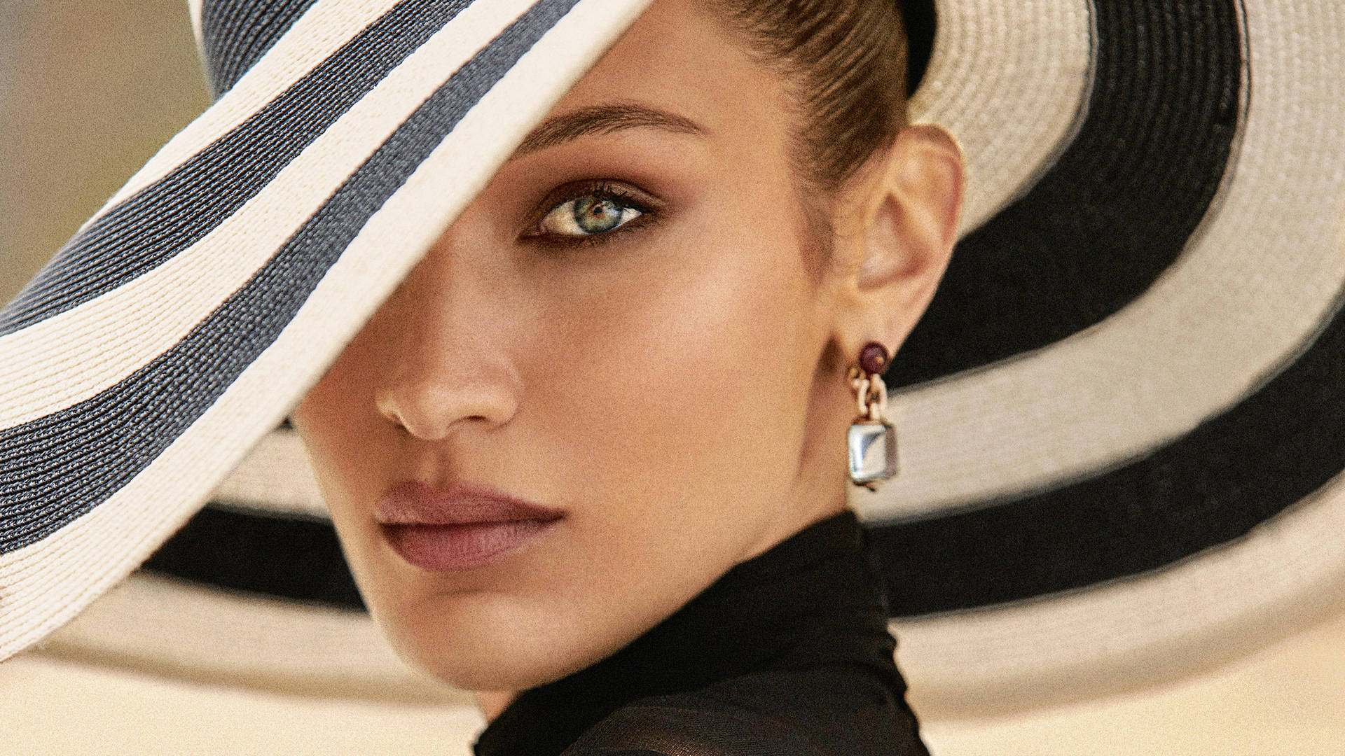 Classy Bella Hadid Photoshoot Background