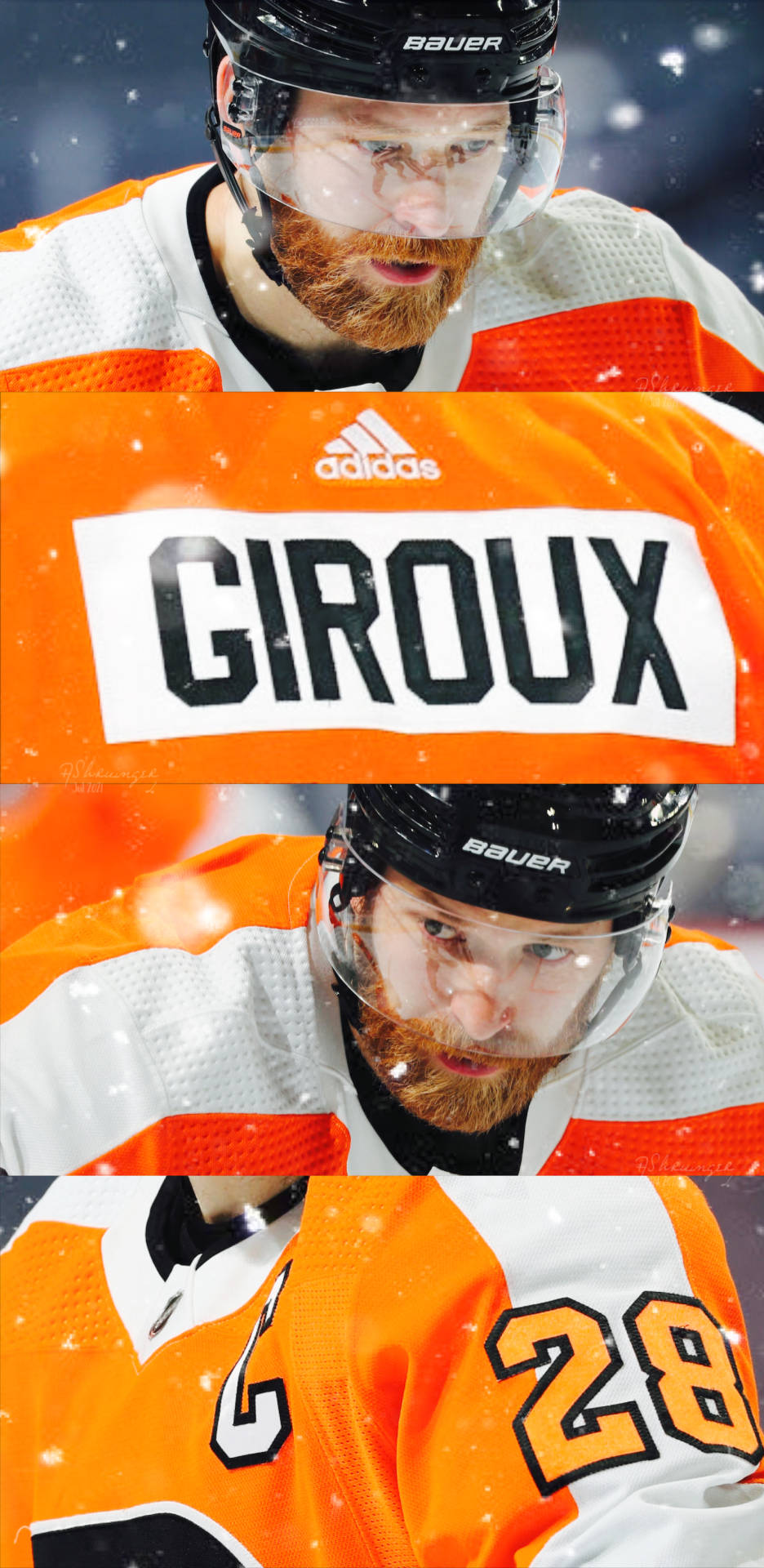 Claude Giroux Adidas National Hockey League Background