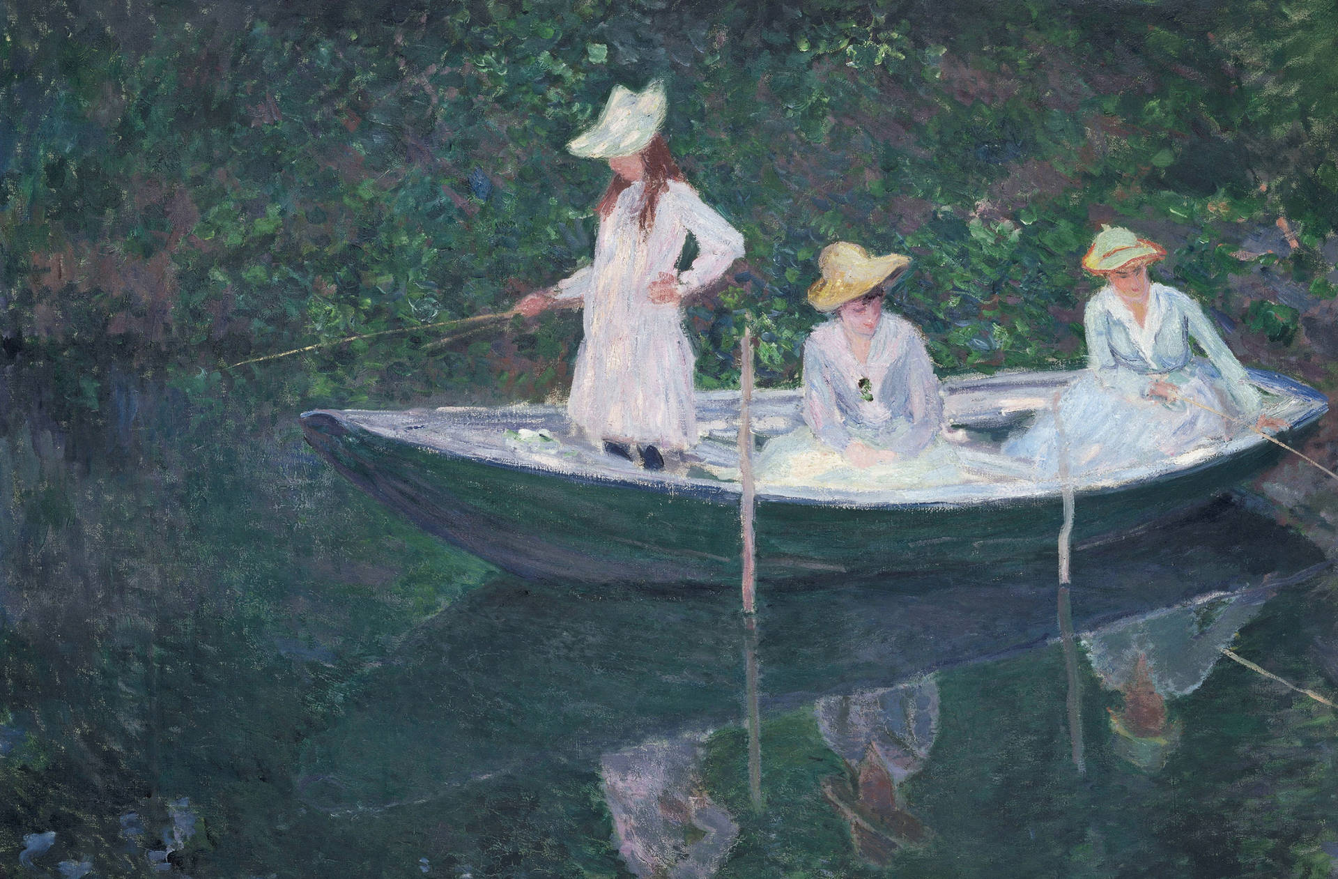 Claude Monet In The Norwegian