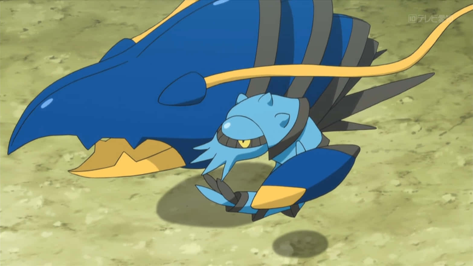 Clawitzer Anime Still Background