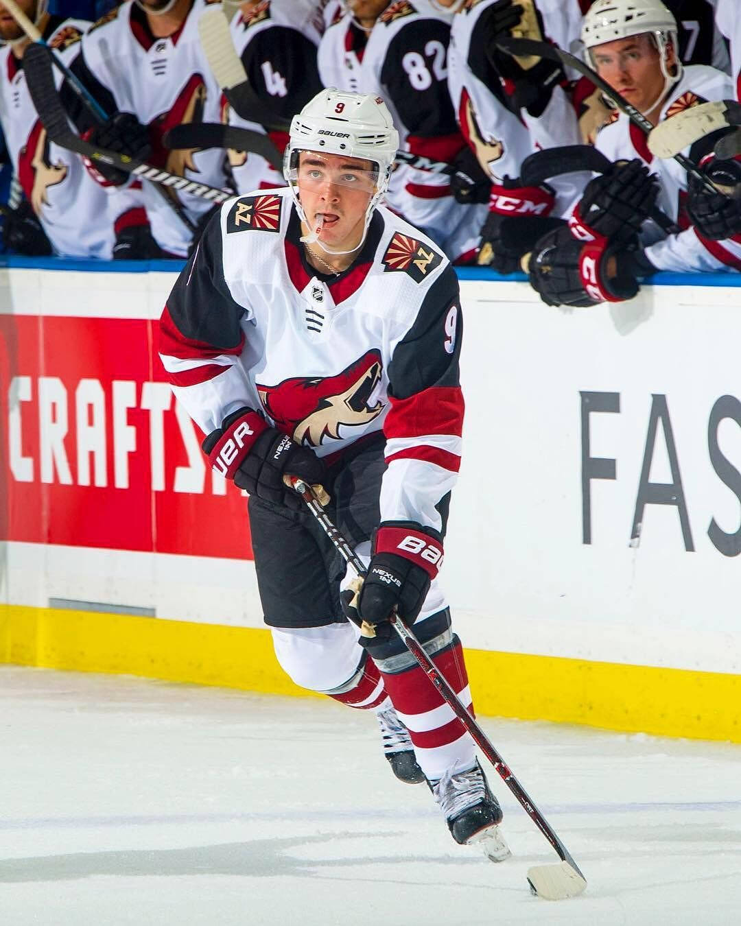 Clayton Keller Arizona Coyotes Forward Background