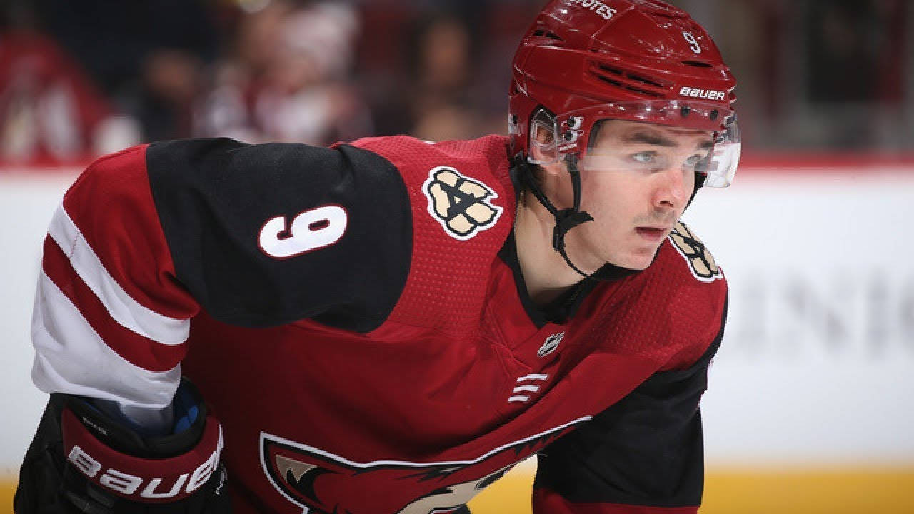 Clayton Keller Arizona Coyotes Vs. Florida Panthers Background