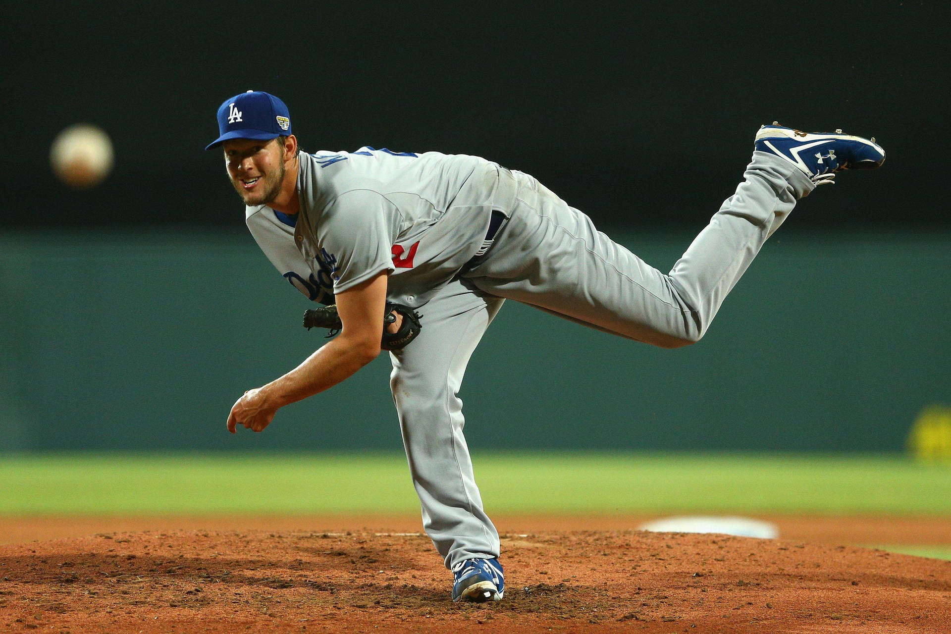 Clayton Kershaw Bent Forward