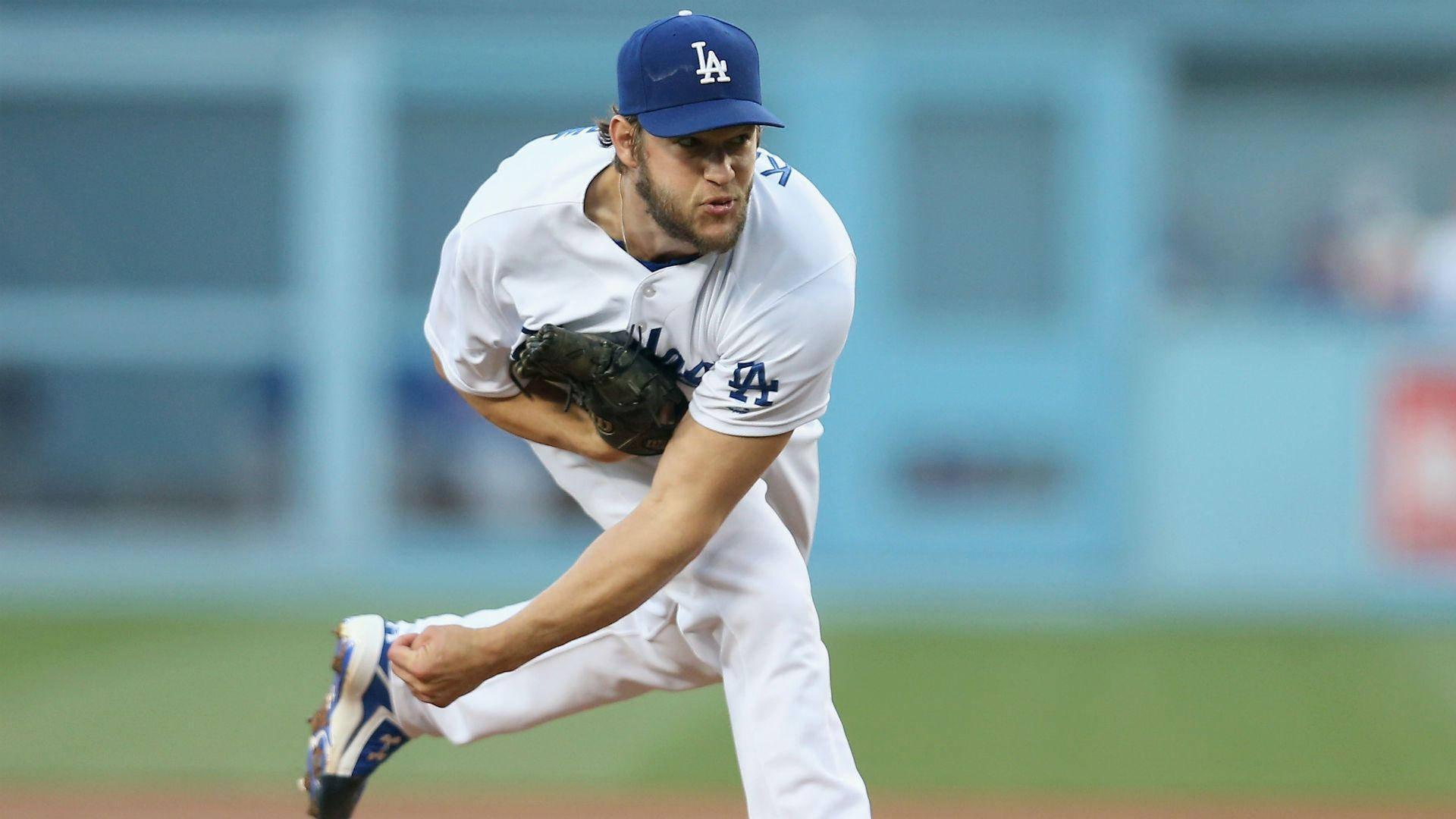 Clayton Kershaw In Blue Cap