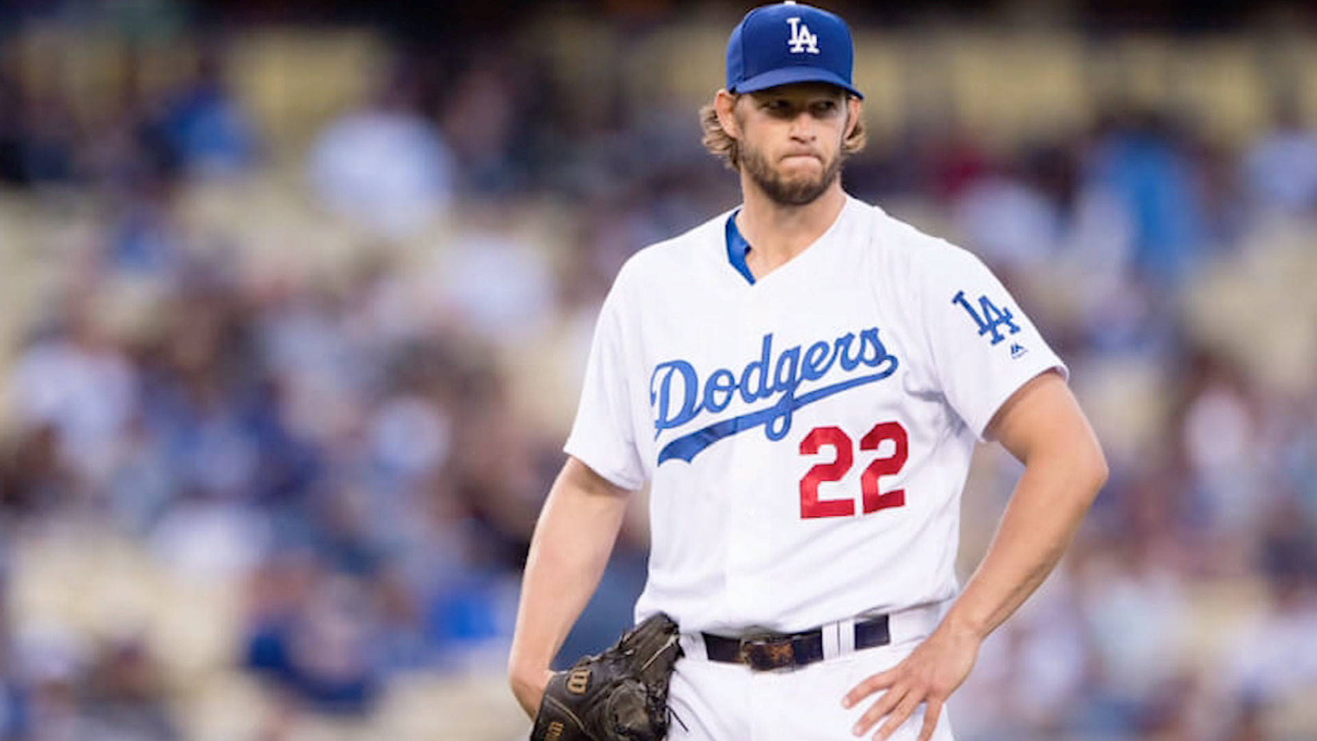 Clayton Kershaw Standing Background