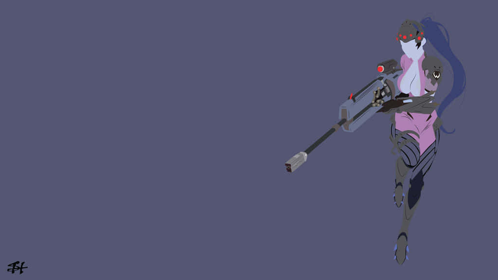 Clean Cut Overwatch Art Background