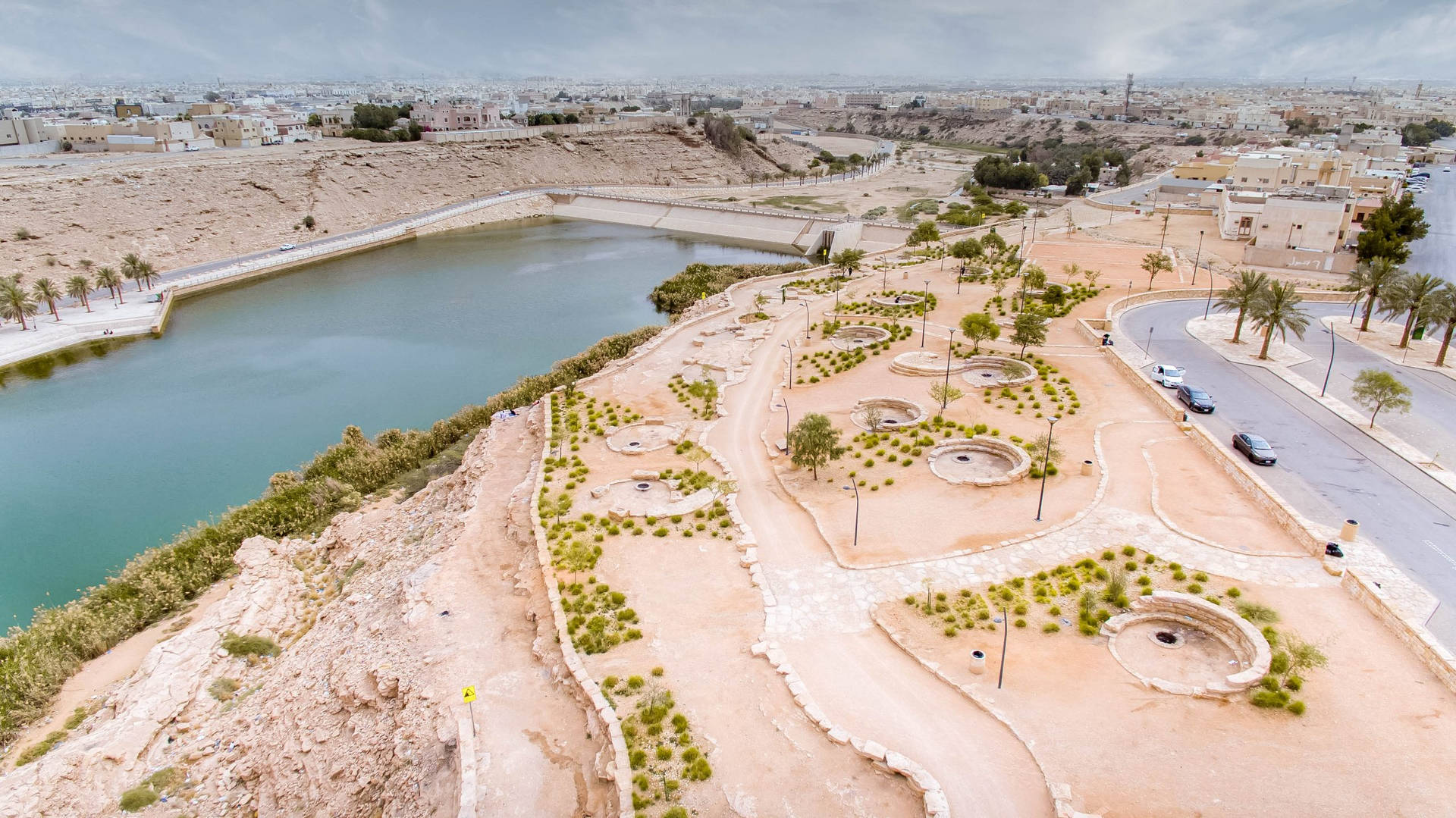 Clean Riverside In Riyadh