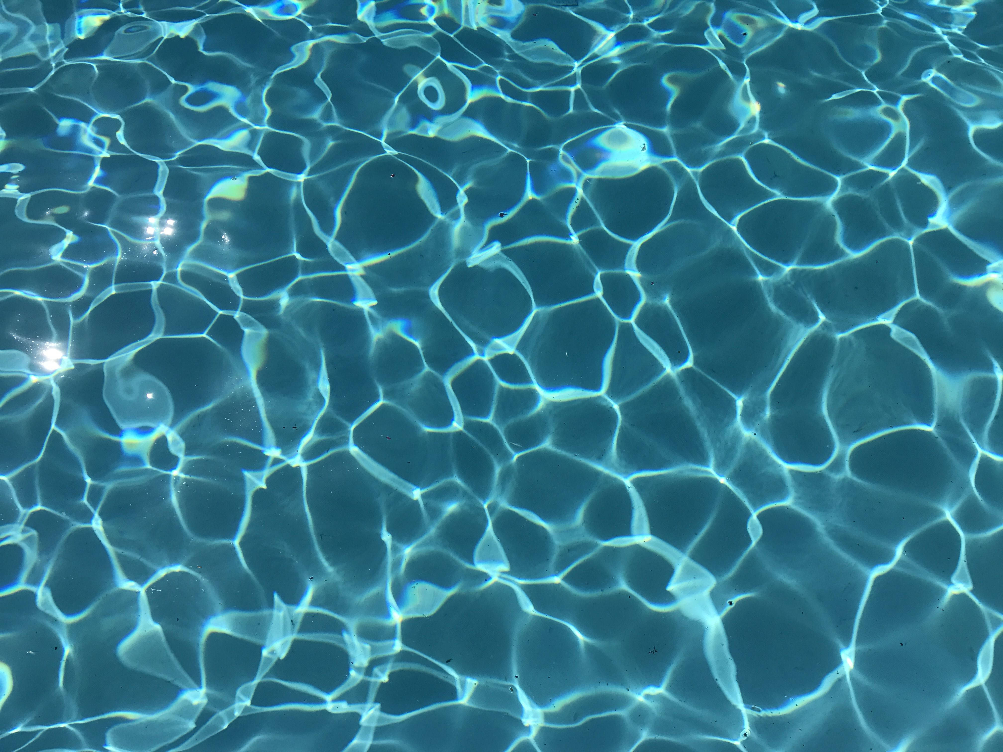 Clear Blue Pool Blue Aesthetic Tumblr Background