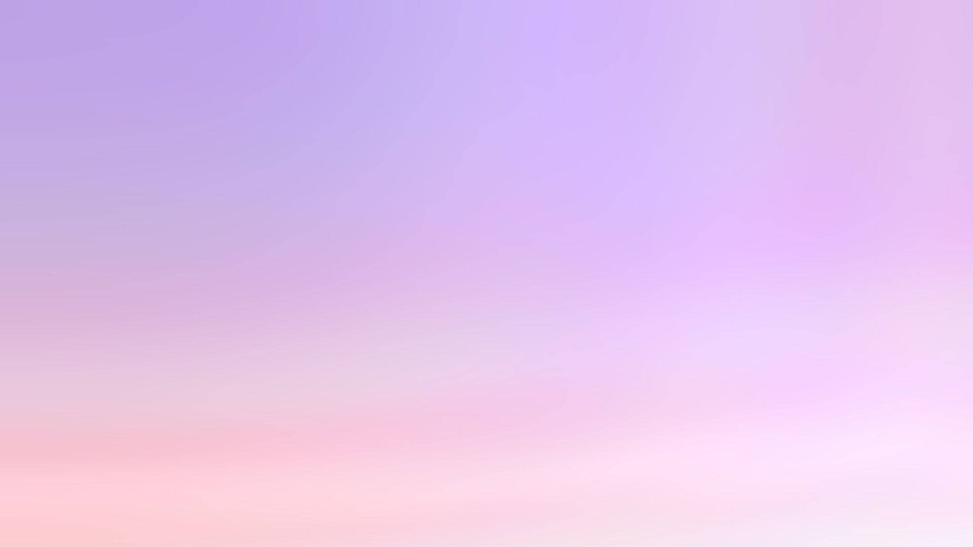 Clear Sky Aesthetic Pink Desktop Background