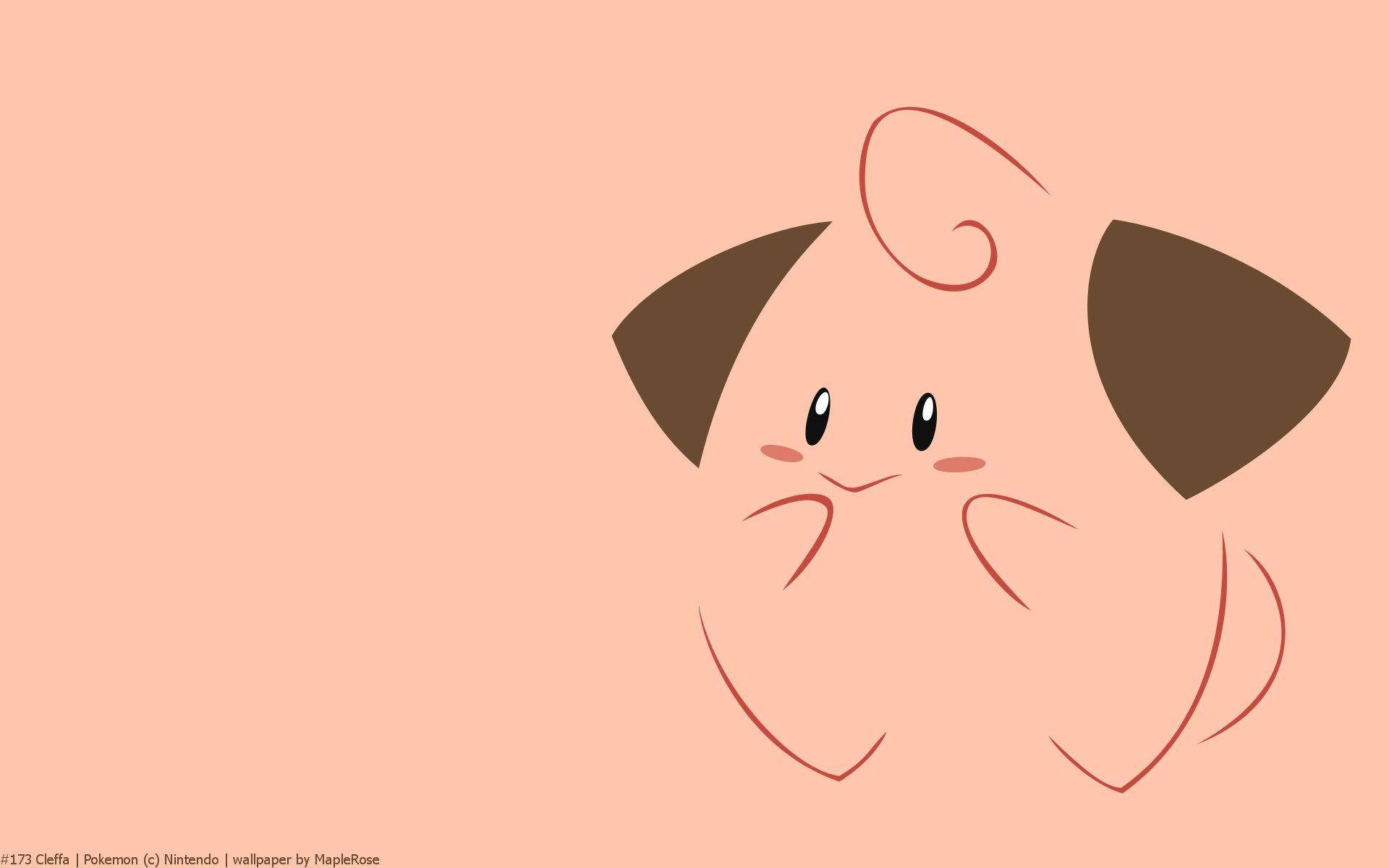 Clefairy Baby Vector Art