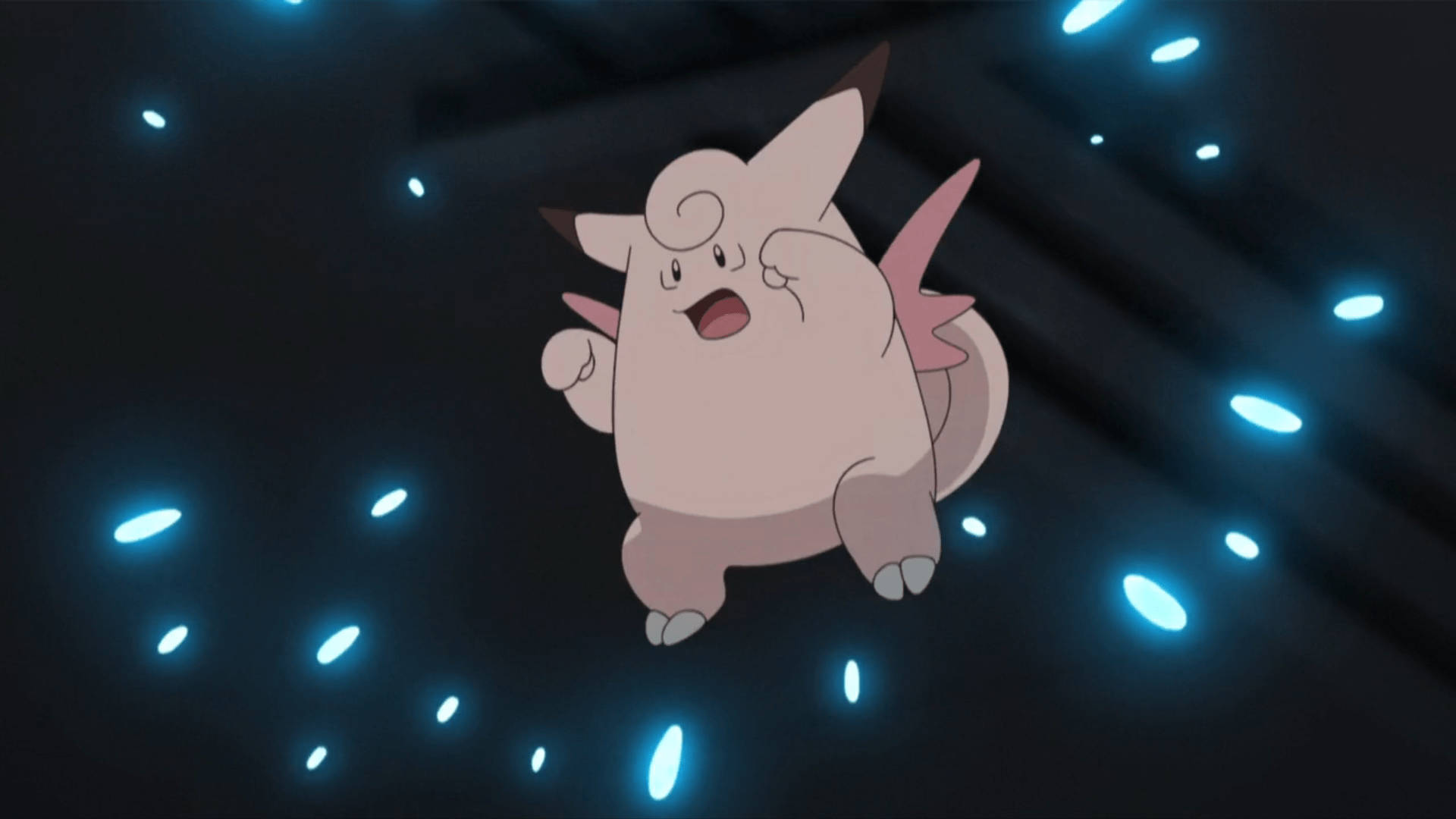 Clefairy Evolution Using Wings Background