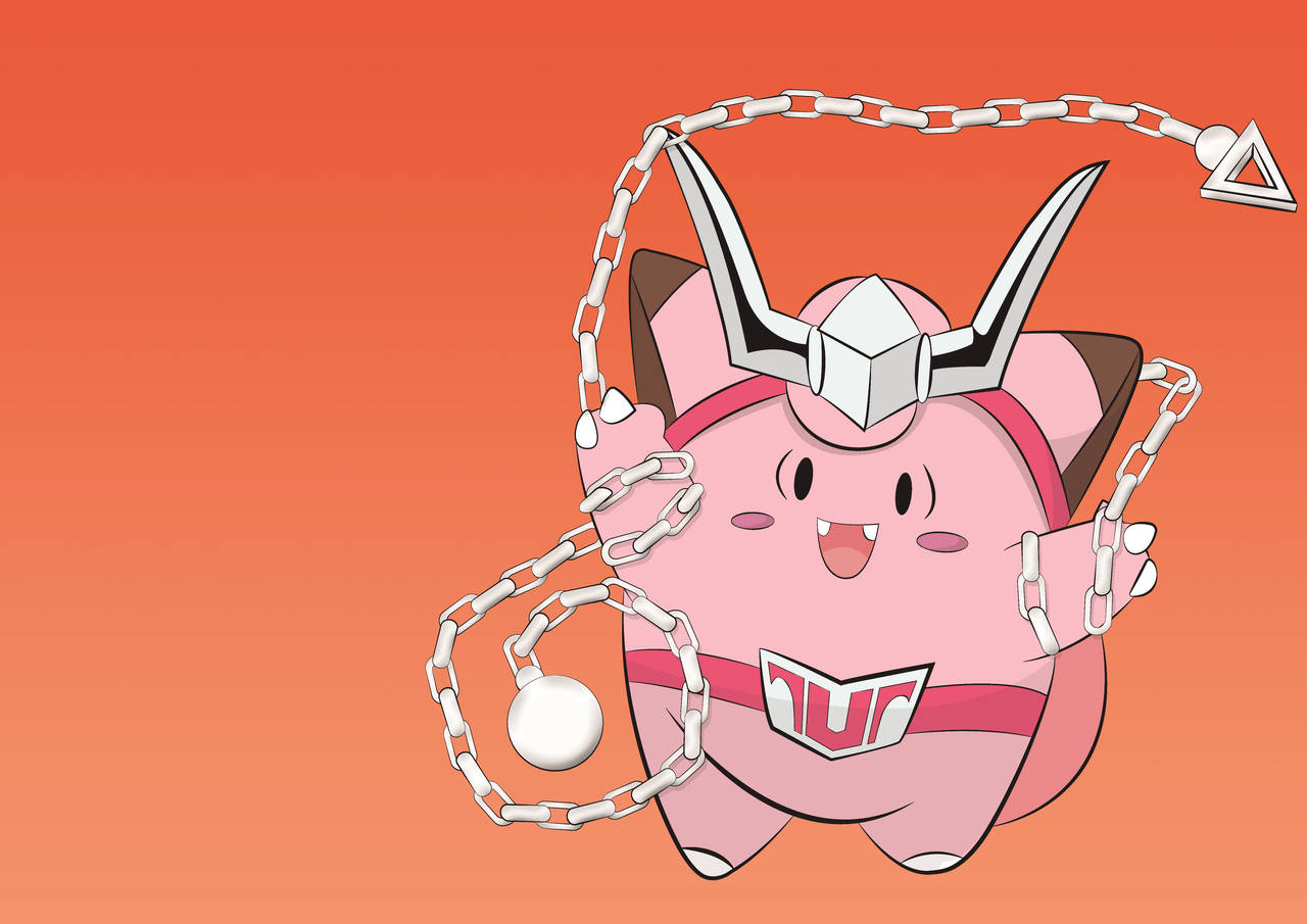 Clefairy In Costume Background