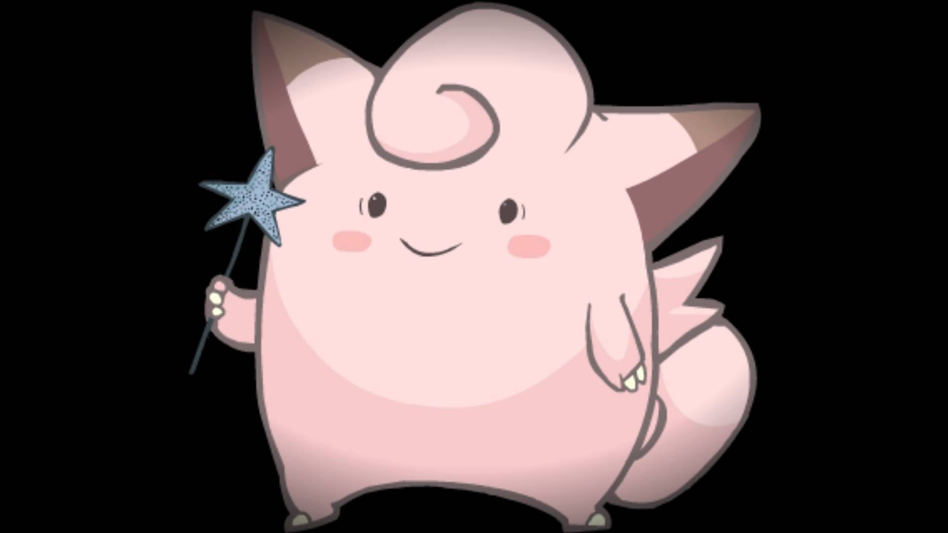 Clefairy With Wand Background