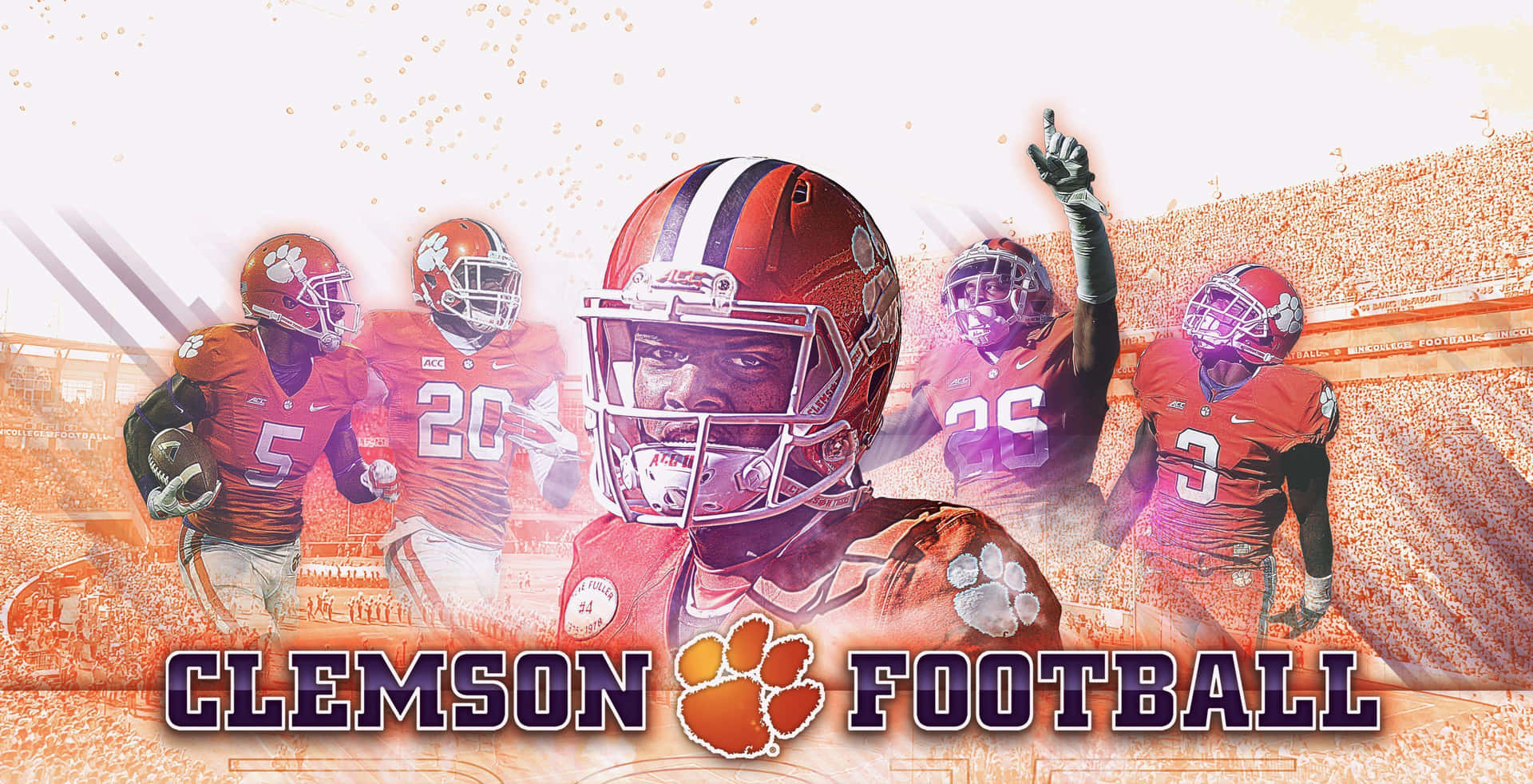 Clemson Tigers Football Team Players