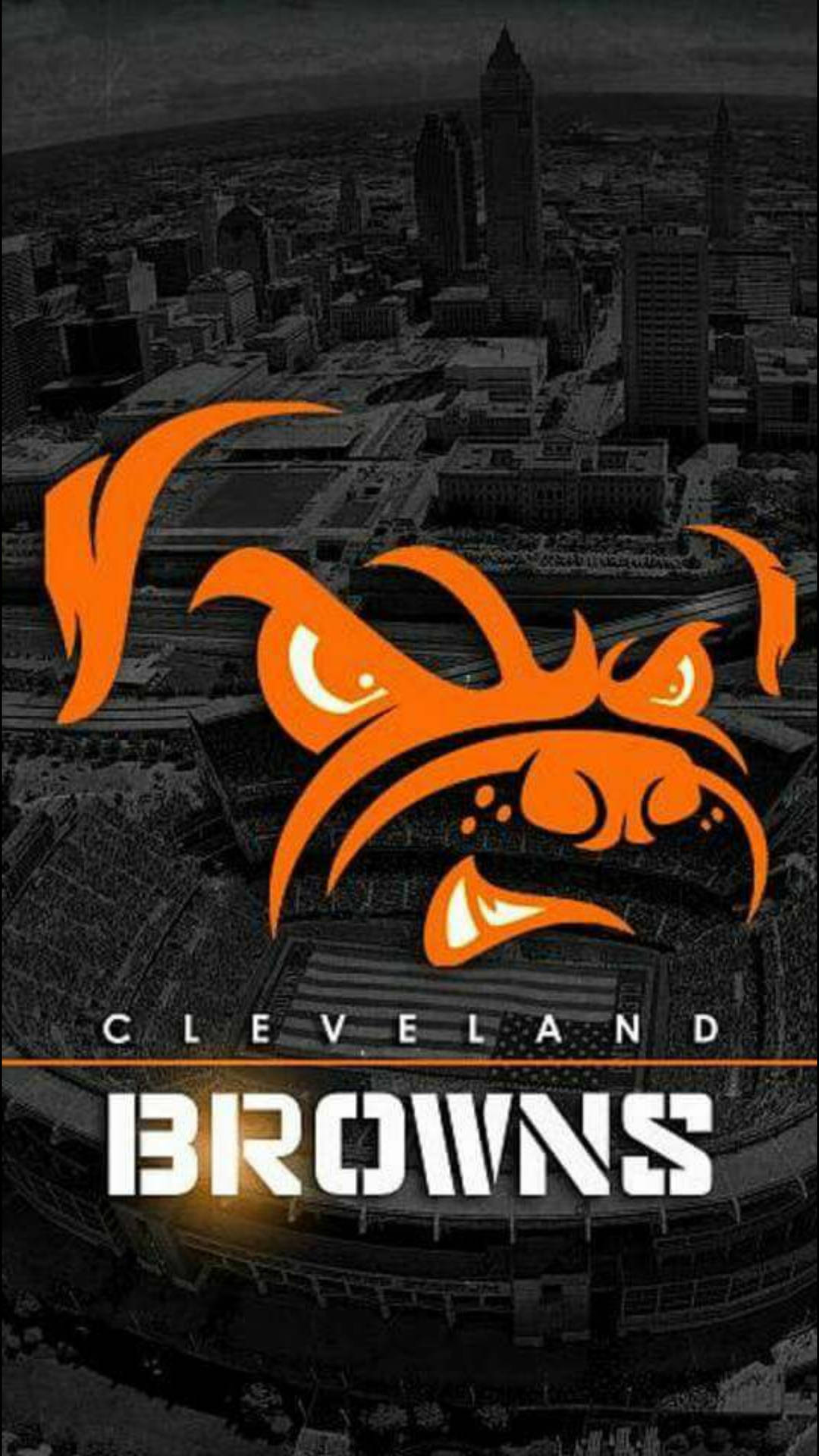 Cleveland Browns Dog Logo Background