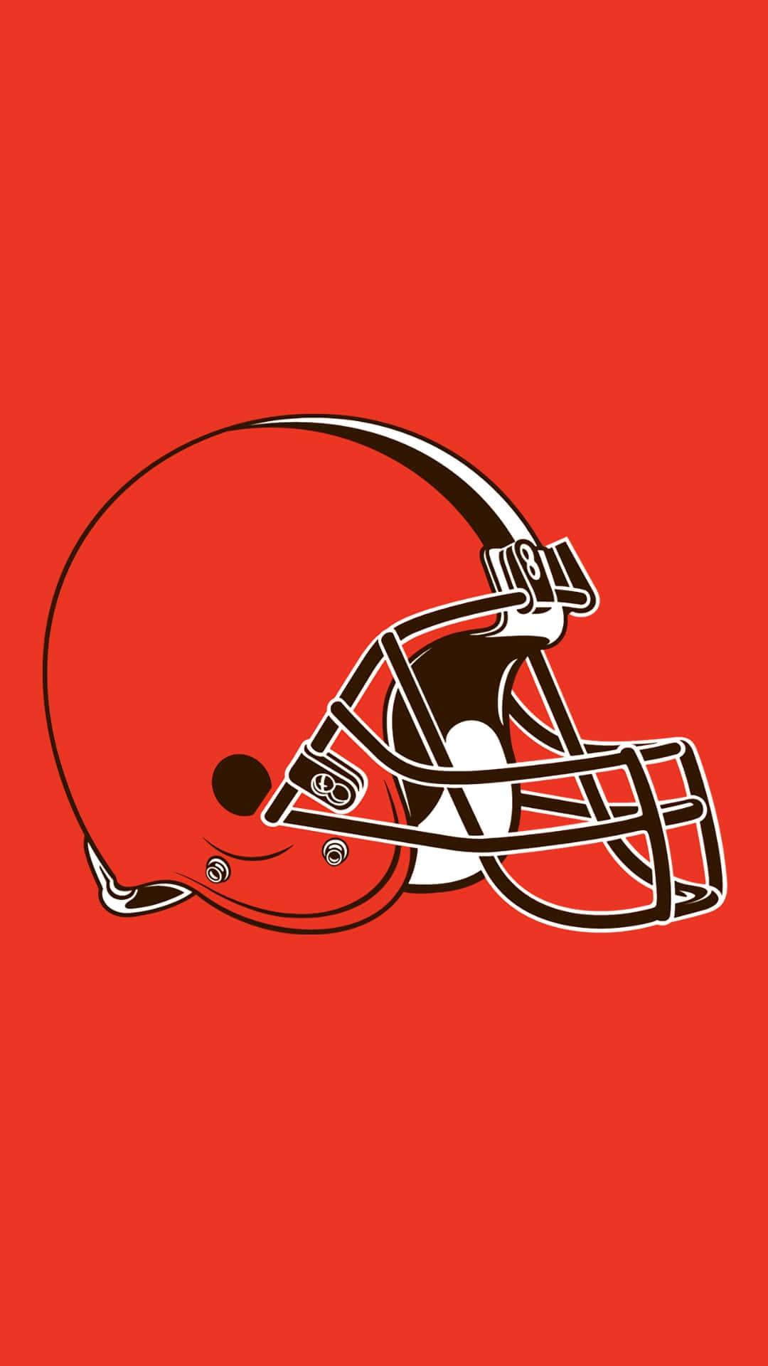 Cleveland Browns Helmet Illustration Background
