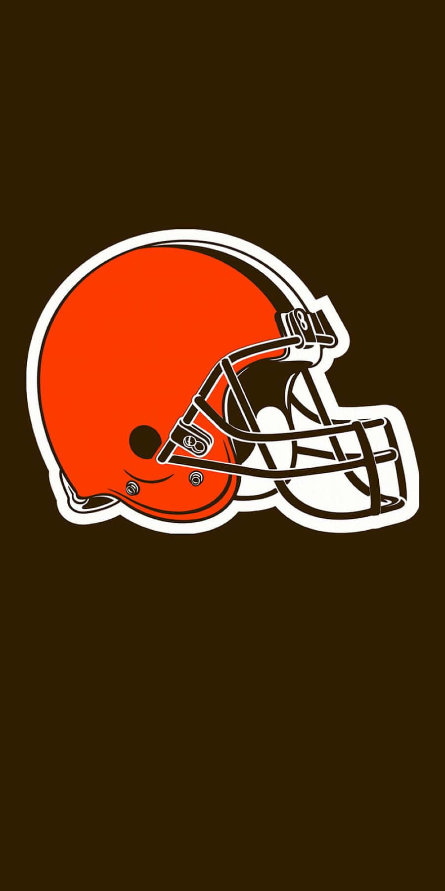 Cleveland Browns Helmeti Phone Wallpaper Background