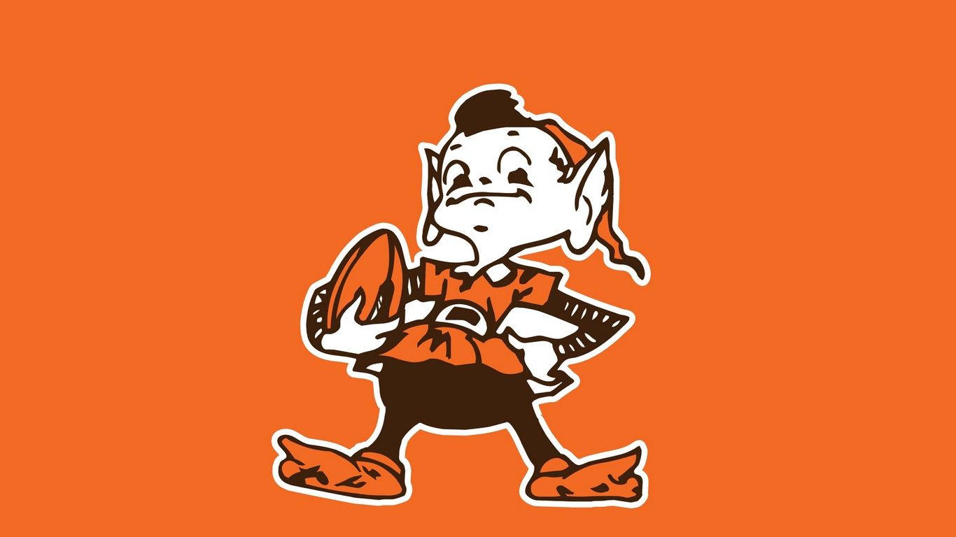 Cleveland Browns' Official Elf Mascot Background