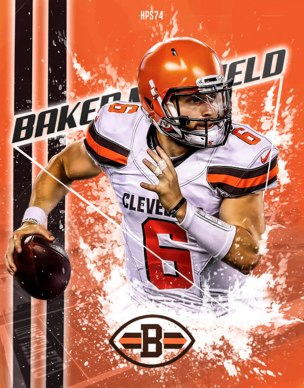 Cleveland Browns Quarterback Baker Mayfield Background