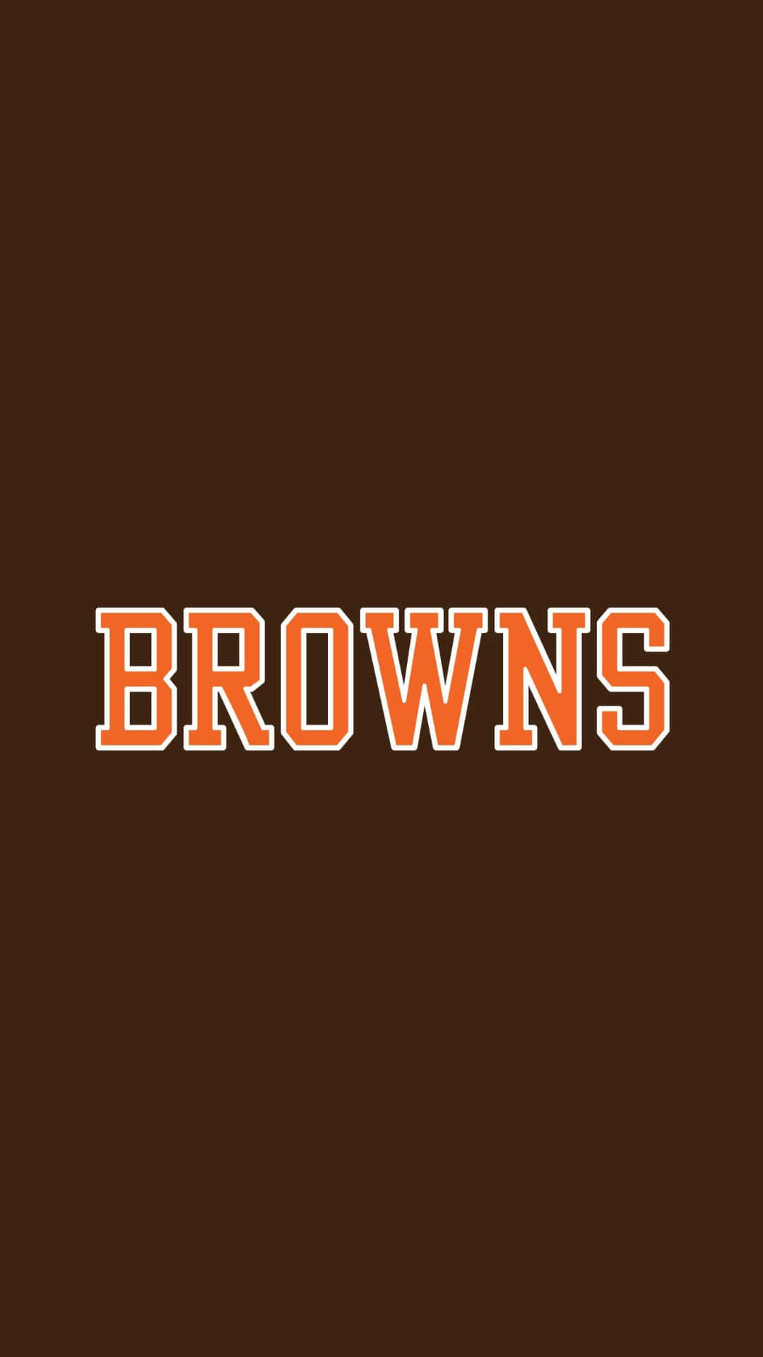 Cleveland Browns Team Logoi Phone Wallpaper Background