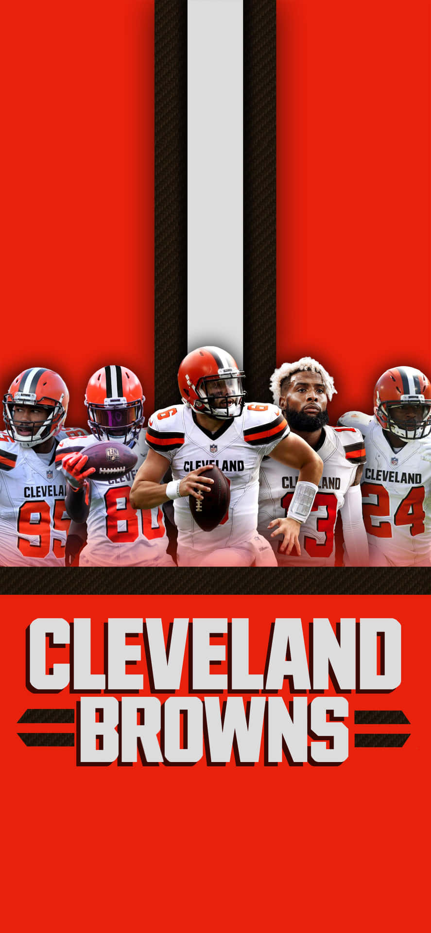 Cleveland Brownsi Phone Wallpaper Background