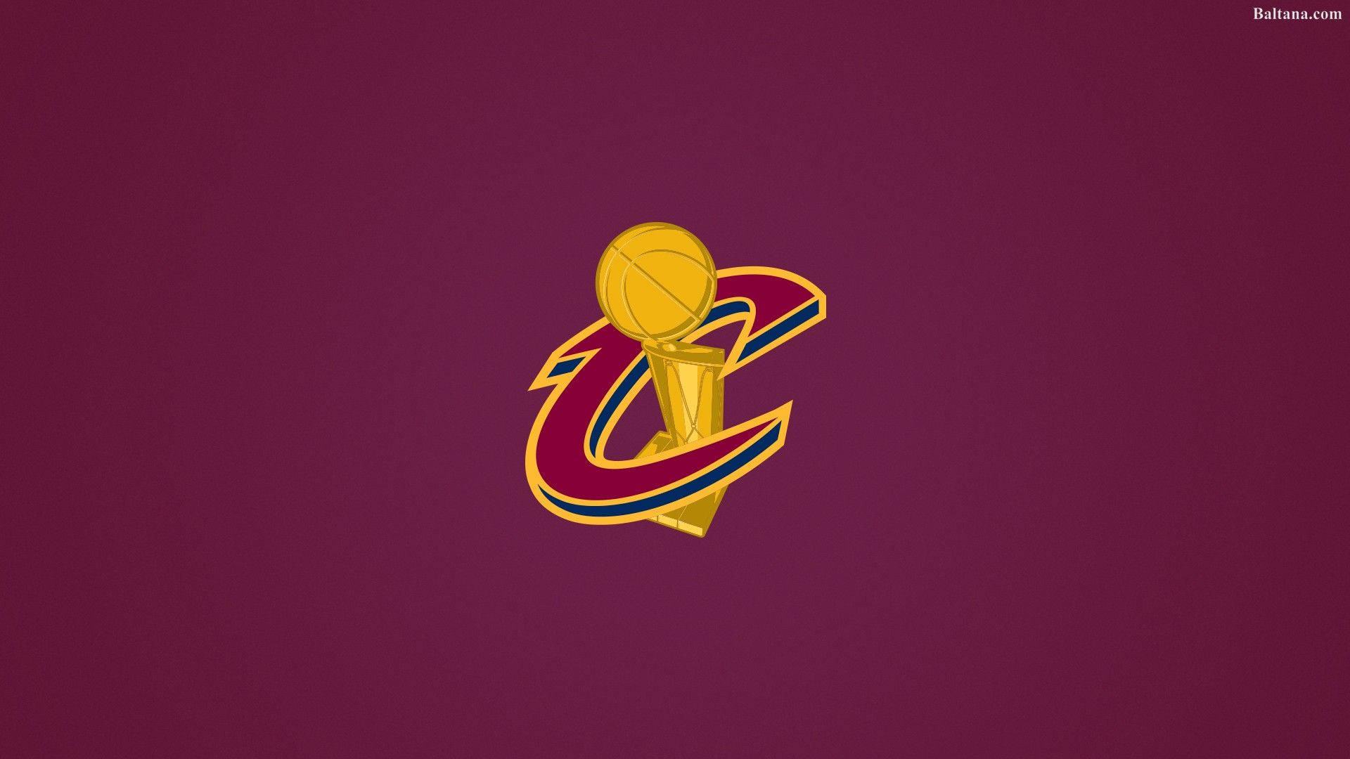 Cleveland Cavaliers Championship Trophy Logo Background