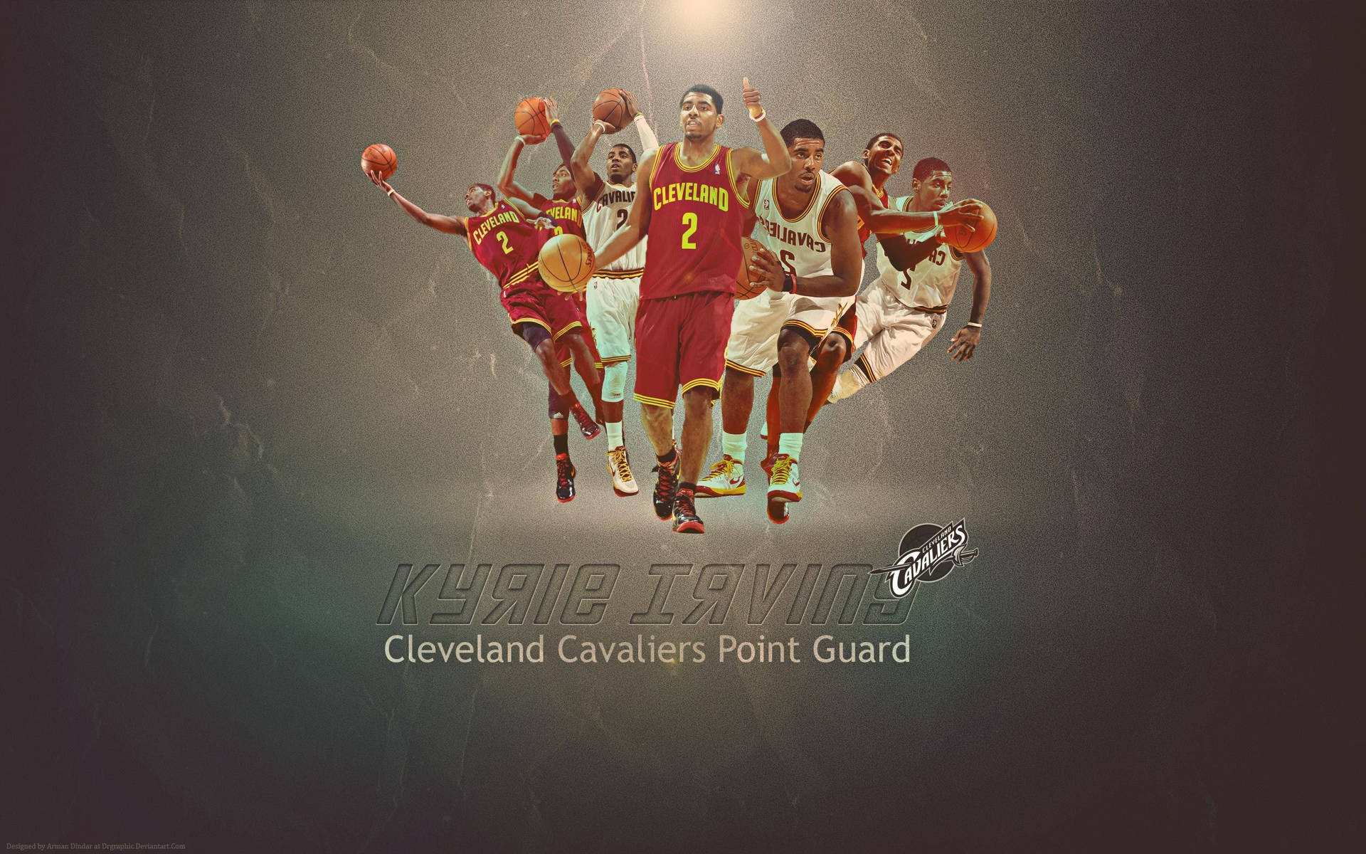 Cleveland Cavaliers Kyrie Irving Background
