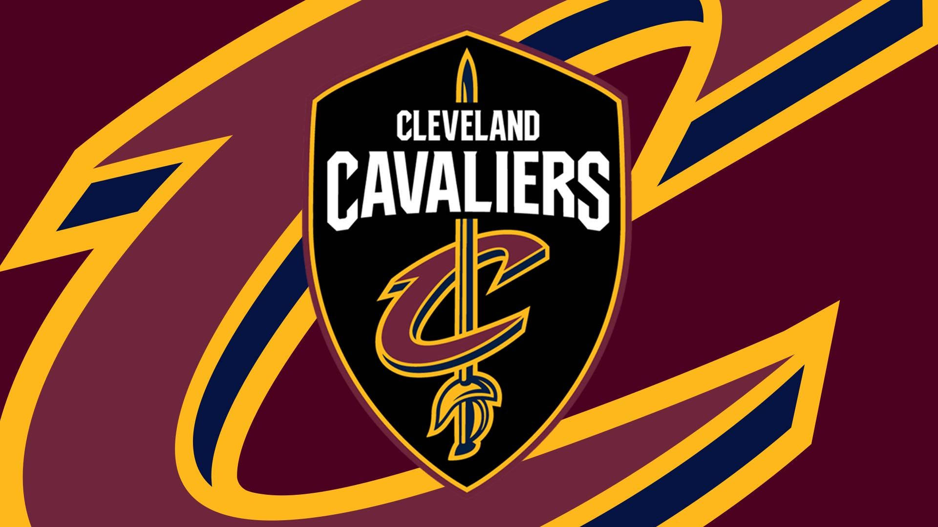 Cleveland Cavaliers Shield Logo Background