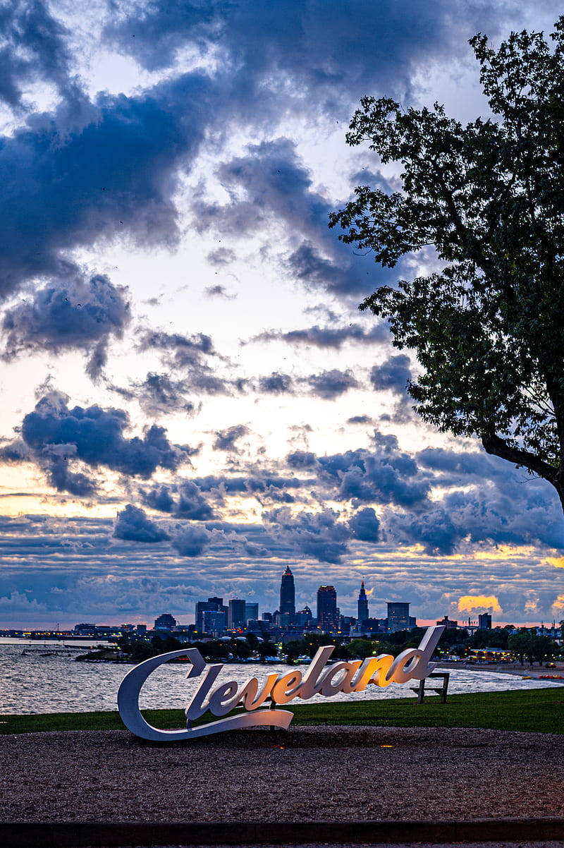 Cleveland Famous Sign Background