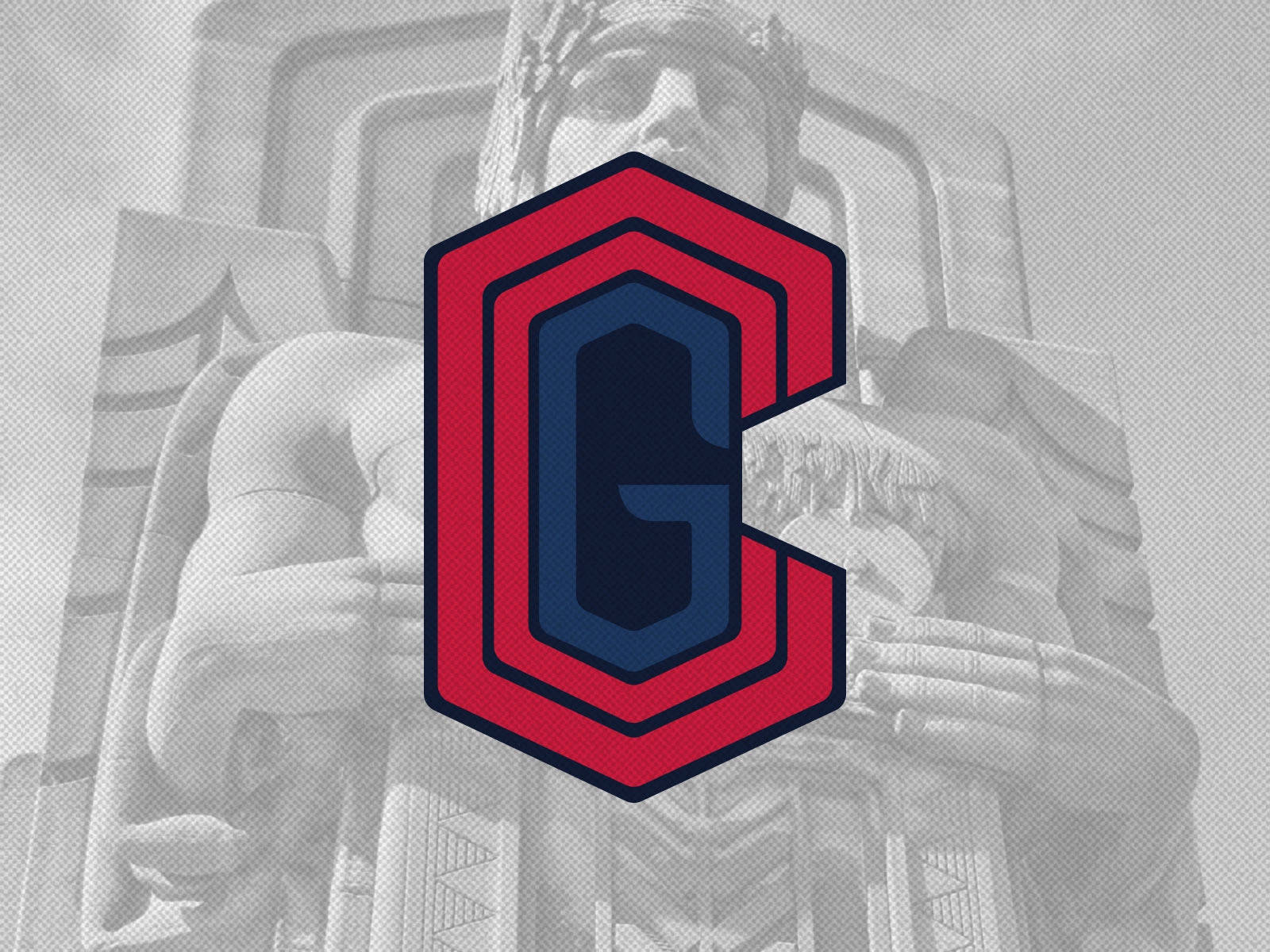 Cleveland Guardians Cg Logo Background