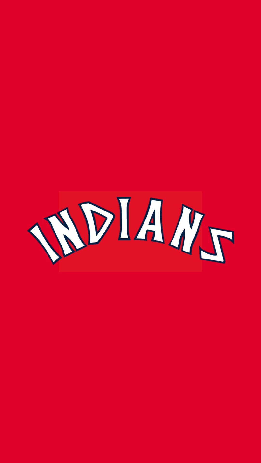 Cleveland Indians Jersey Logo 1974 Background