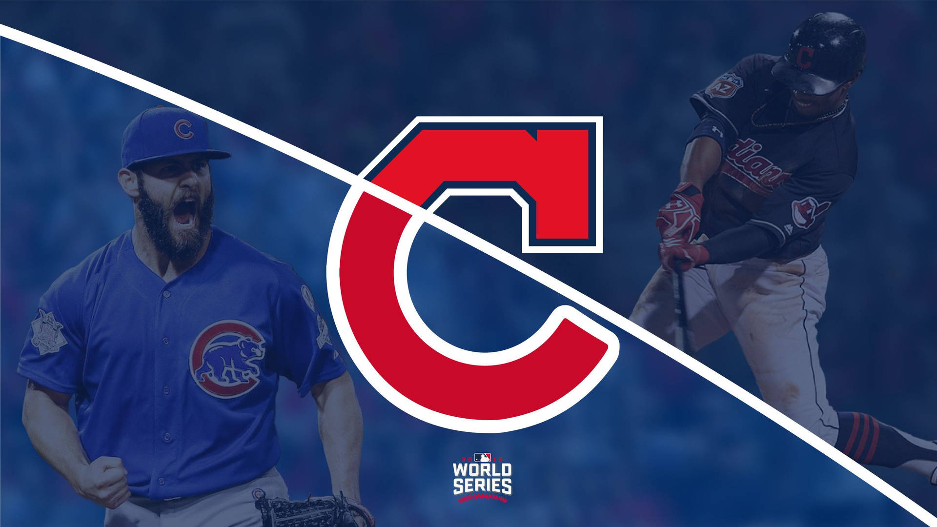 Cleveland Indians Versus Chicago Cubs Background