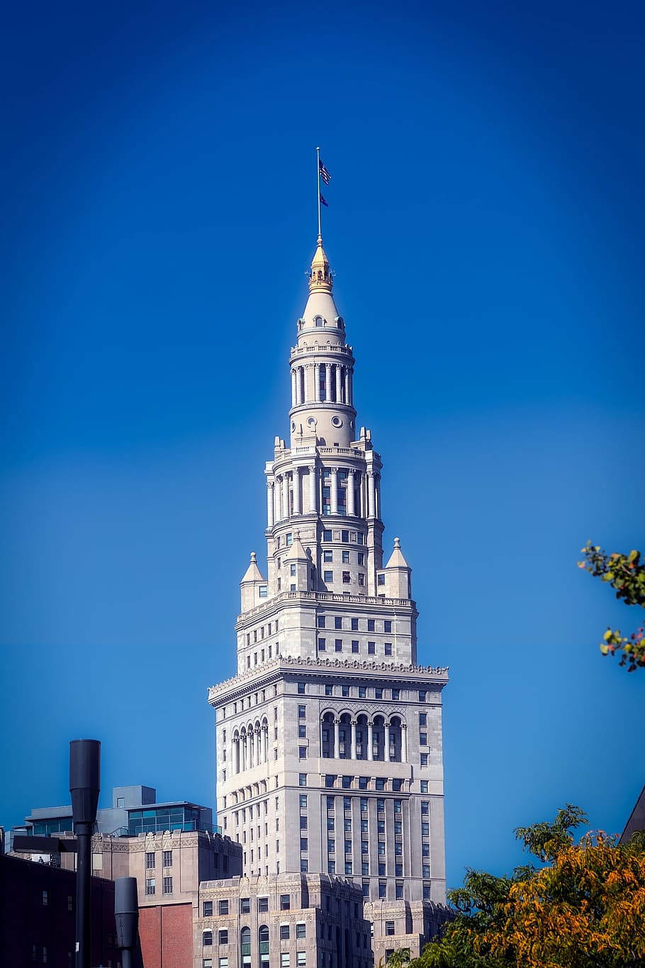 Cleveland Terminal Tower Background